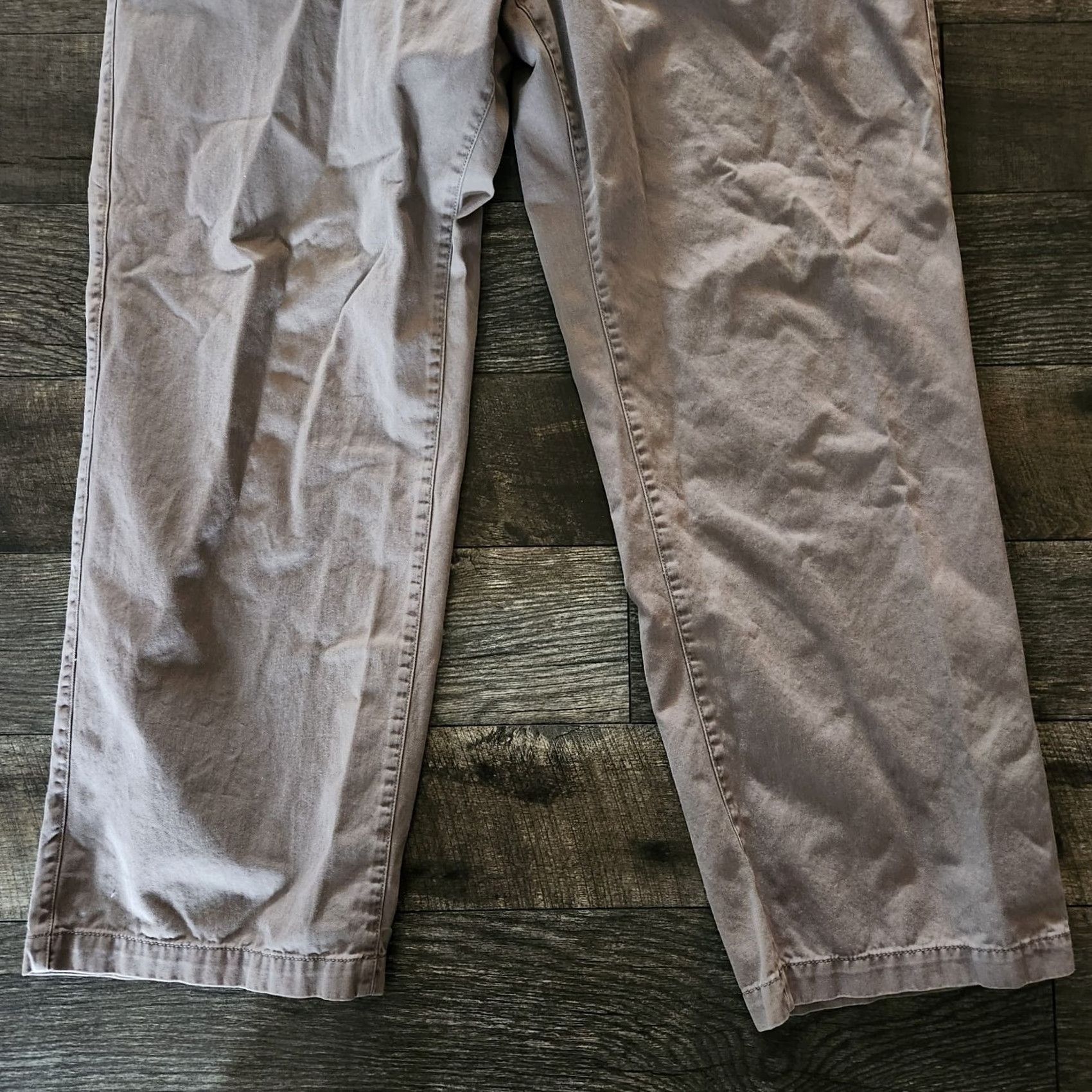 The North Face The North Face Pants Mens 38x32 Gray Relaxed Straight Leg Outdoors Hiking Camp Chino Regular Canvas Cotton Polyester Spandex Ban Bangladesh Mens Size US 38 / EU 54 - 2 Thumbnail