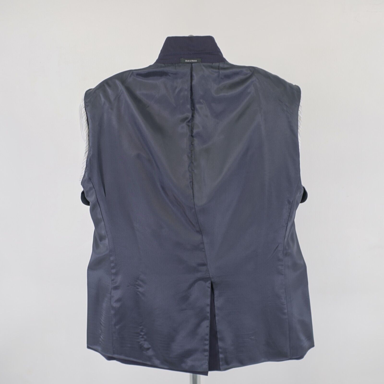 Joseph & Feiss Joseph & Feiss Gold Classic Fit Blue Wool Blazer 46R 2 Butto Size 46R - 12 Thumbnail