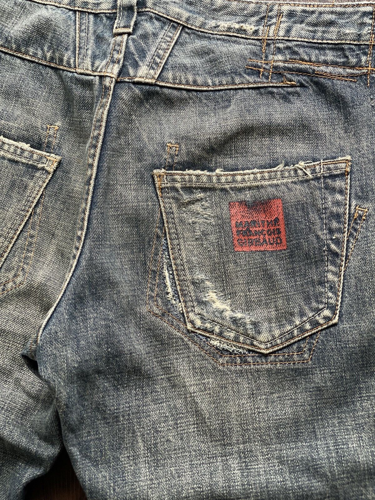 Marithe + Francois Girbaud MARITHE FRANCOIS GIRBAUD RING DENIM Size US 30 / EU 46 - 6 Thumbnail