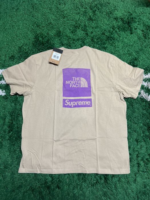 Supreme Supreme The North Face S/S Top Khaki | Grailed