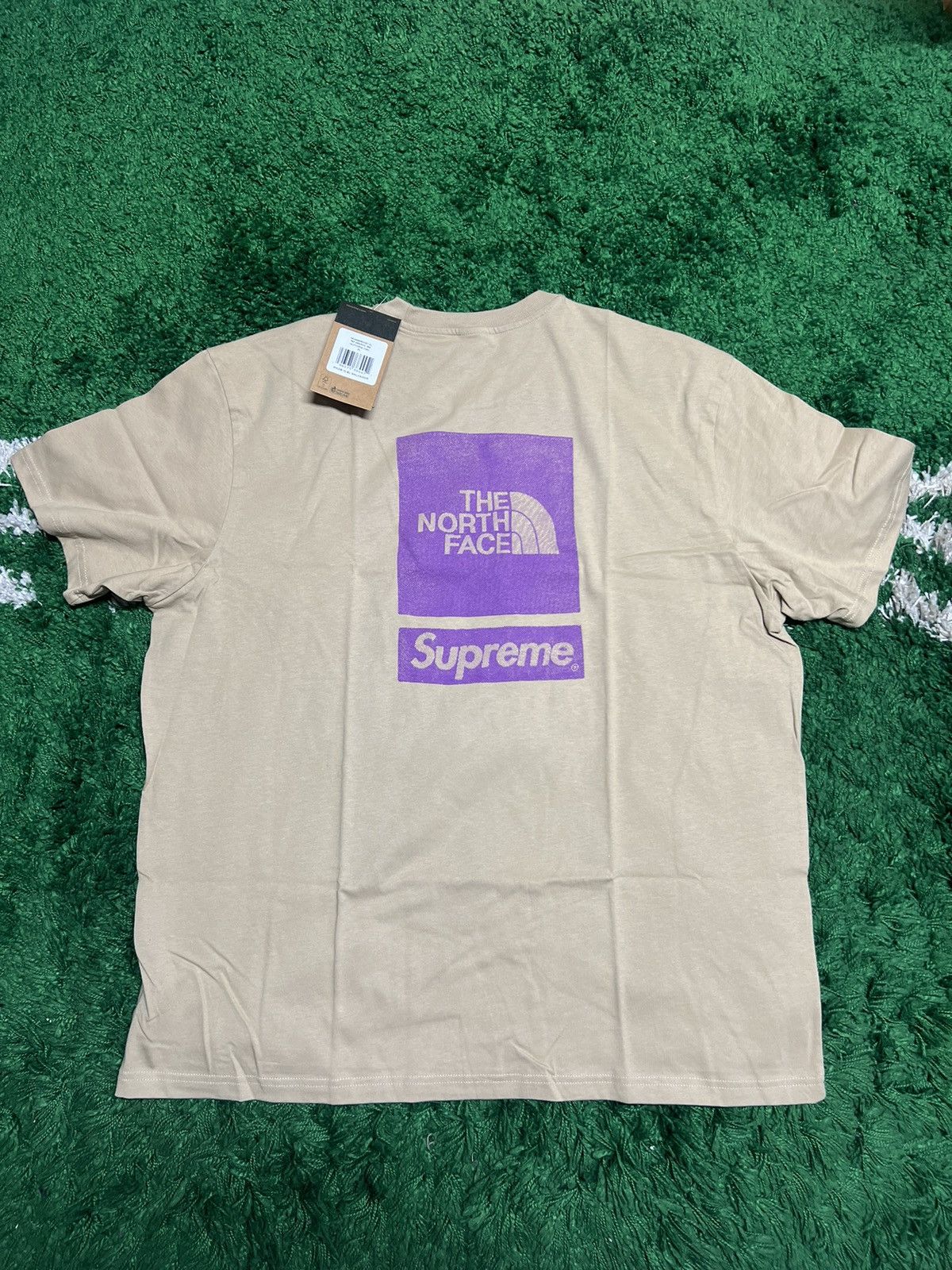 Image of Supreme The North Face S/s Top Khaki, Men's (Size XL)