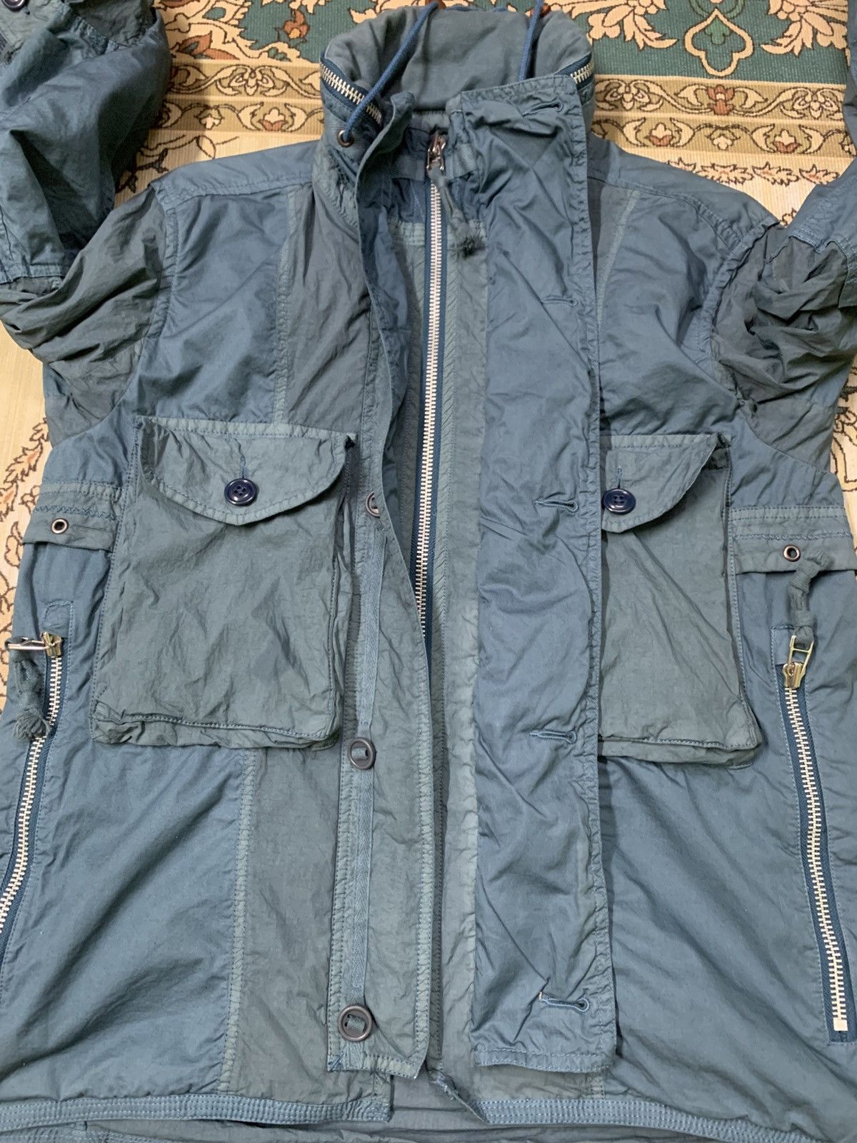 Japanese Brand MARK STORE JUNGLE FATIGUES JACKET Size US L / EU 52-54 / 3 - 5 Thumbnail