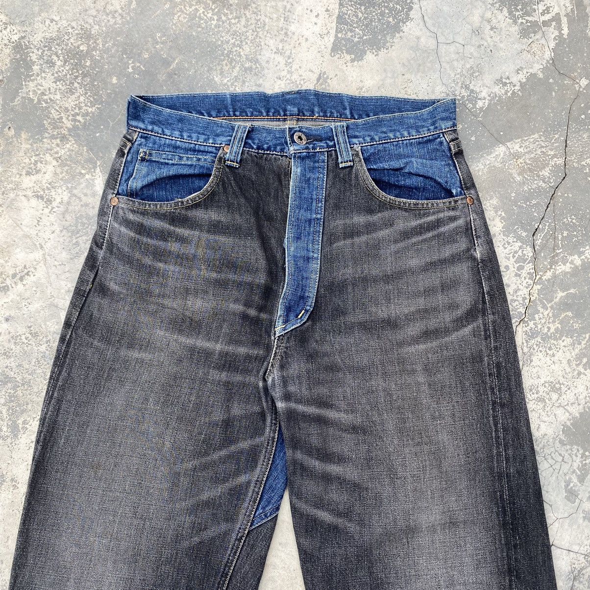 Sugar Cane SUGAR CANES Rework Selvedge Jeans Size US 31 - 1 Thumbnail