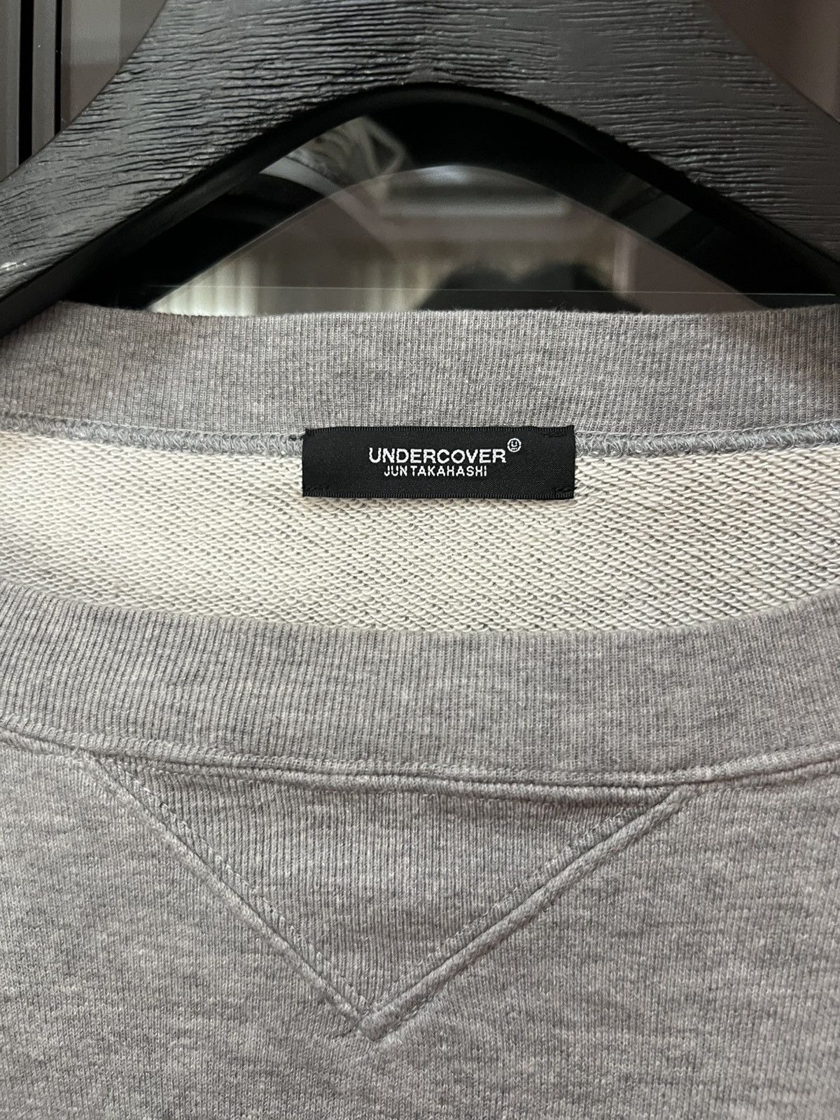 Undercover Undercover AW18 Rose Embroidery Cropped Sweater Size US XL / EU 56 / 4 - 4 Thumbnail