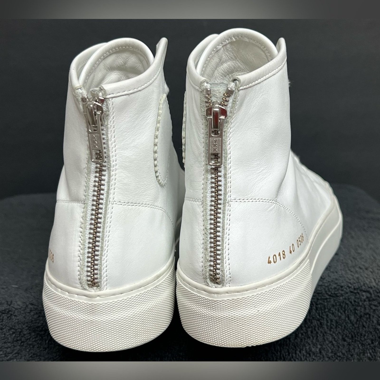 Common Projects Common Projects Woman Leather Tournament High Eu 40 US 10.5 Size US 10.5 / IT 40.5 - 5 Thumbnail