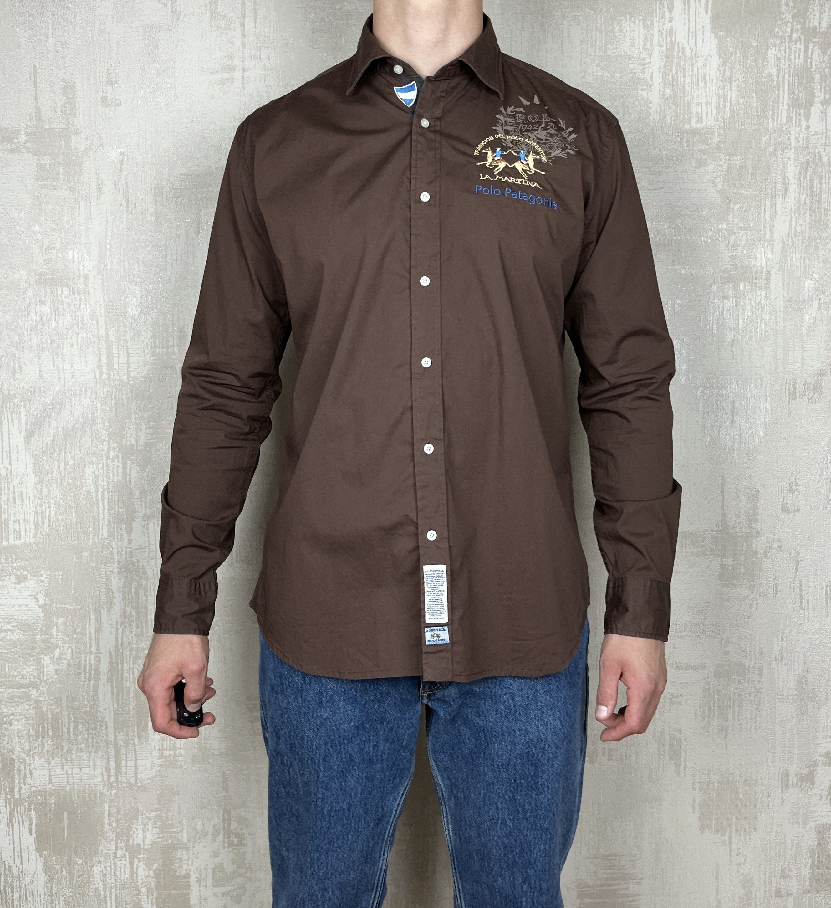La Martina La Martina Patagonia Polo Long Sleeve Shirt Size US XXL / EU 58 / 5 - 2 Thumbnail