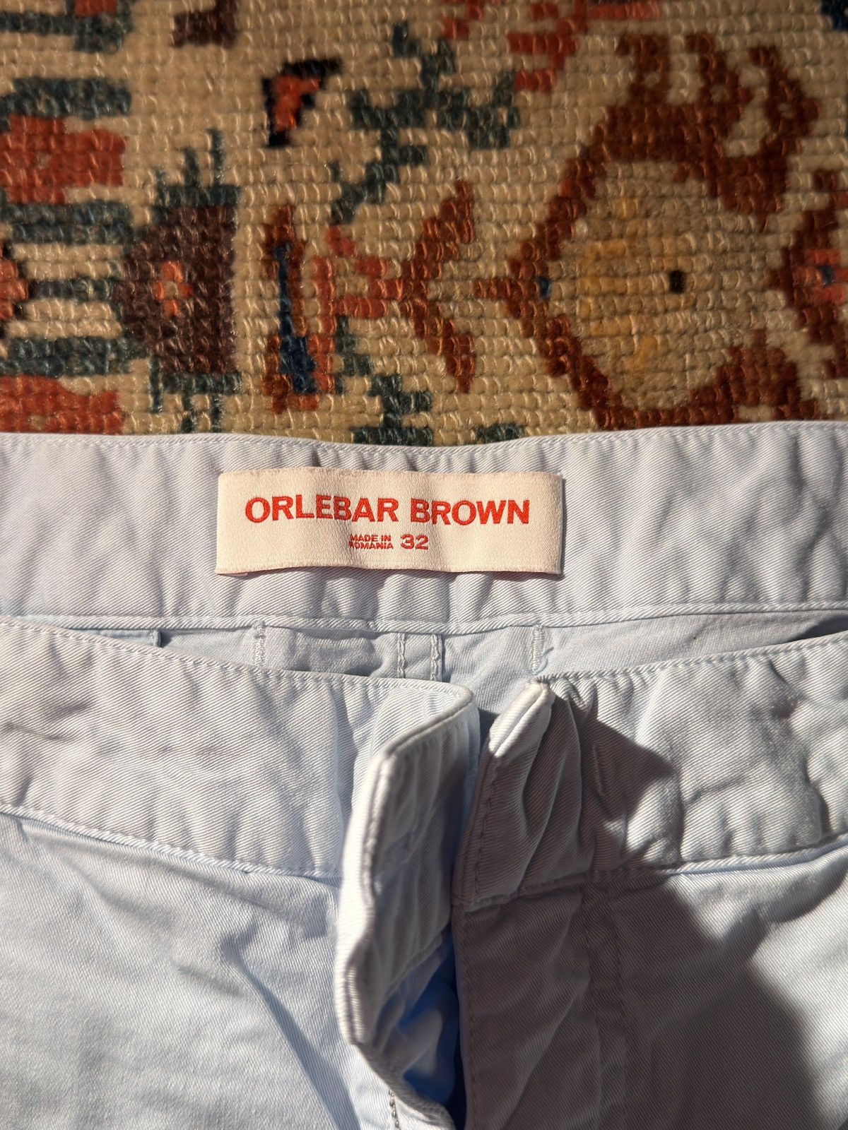 Orlebar Brown Orlebar Brown blue cotton shorts w/ tabs Size US 32 / EU 48 - 2 Thumbnail