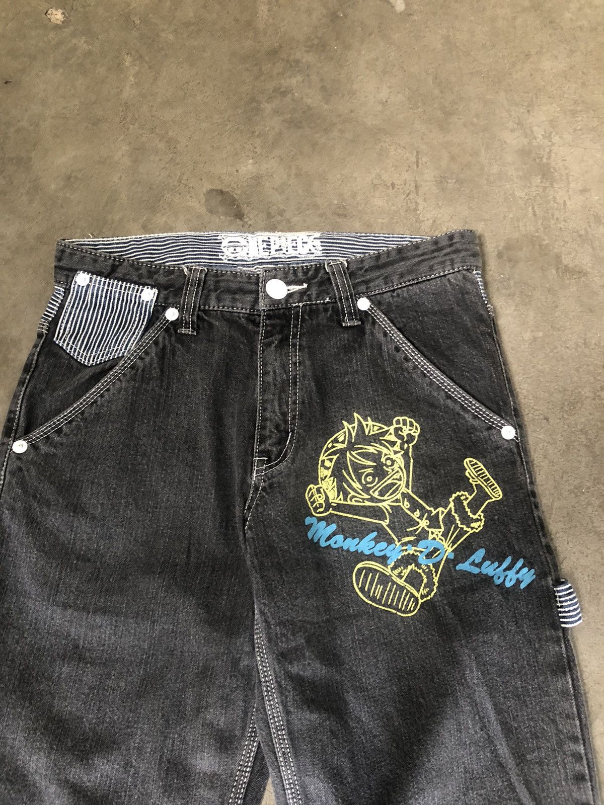 One Piece jorts one piece carpenter Size US 31 - 2 Thumbnail