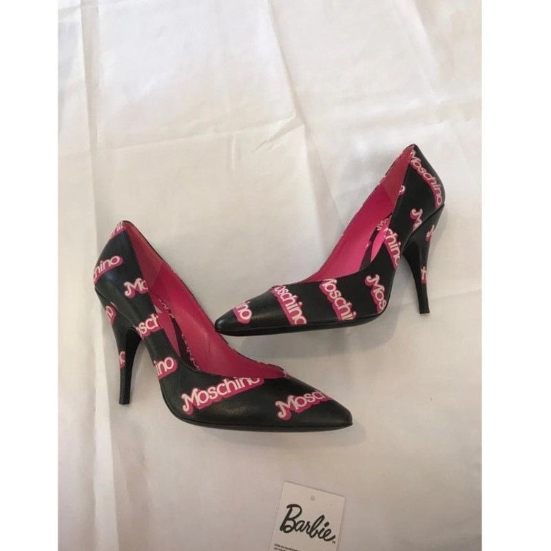 Moschino Moschino Couture Jeremy Scott Barbie Heel Pumps MARGO ROBBIE Size US 10 / IT 40 - 12 Thumbnail