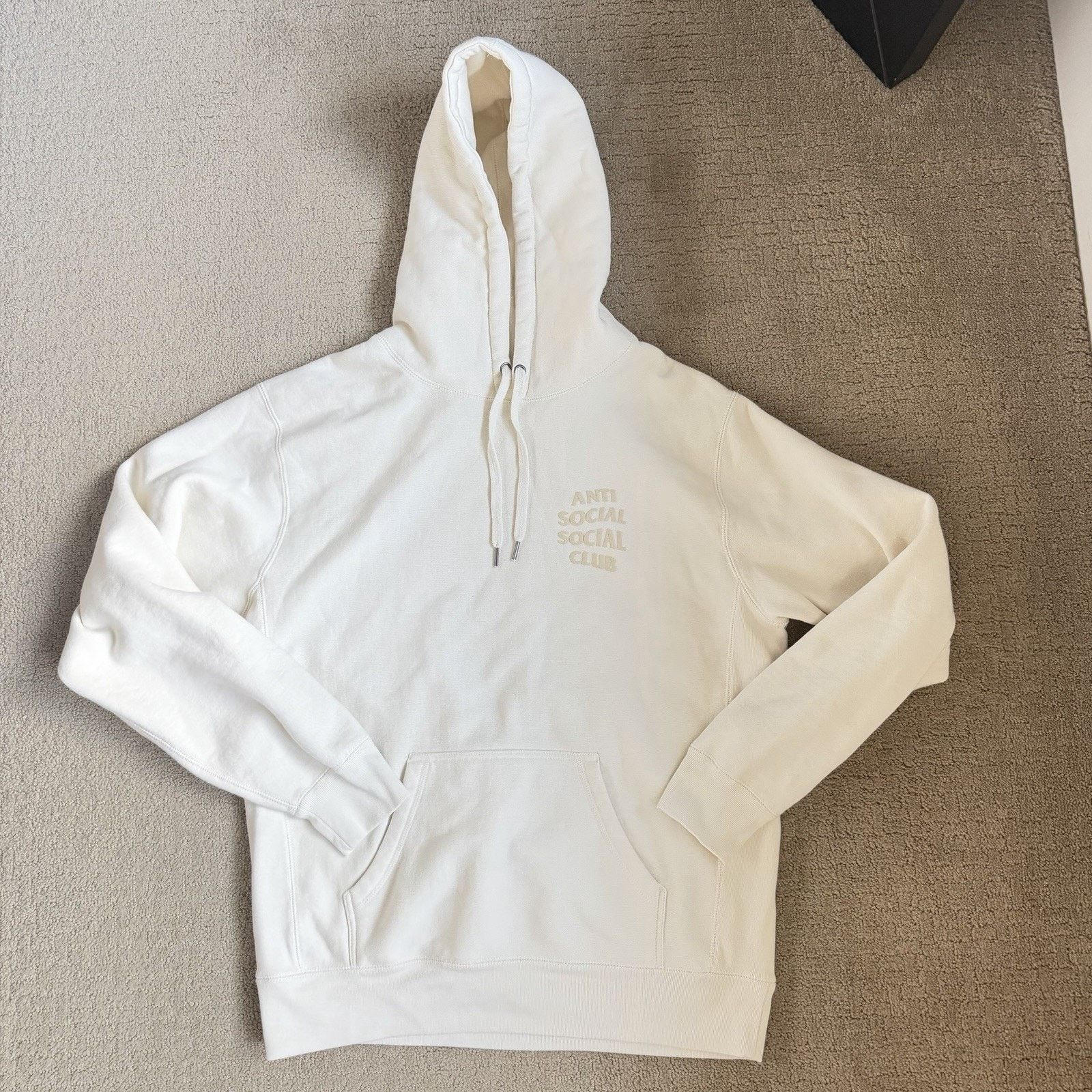 Anti Social Social Club Anti Social Social Club Hoodie Beige L Size US L / EU 52-54 / 3 - 1 Thumbnail