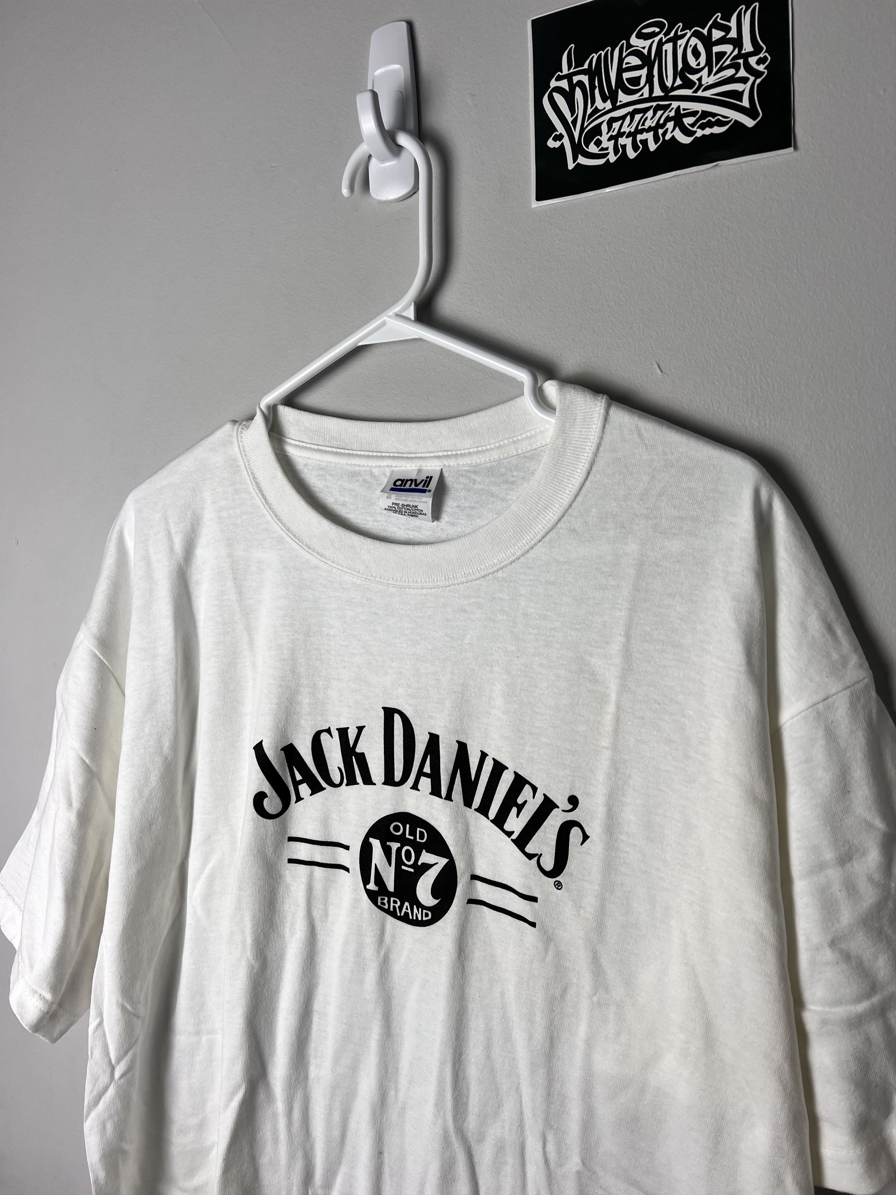 Other Vintage Jack Daniels Tee Size US XL / EU 56 / 4 - 2 Thumbnail