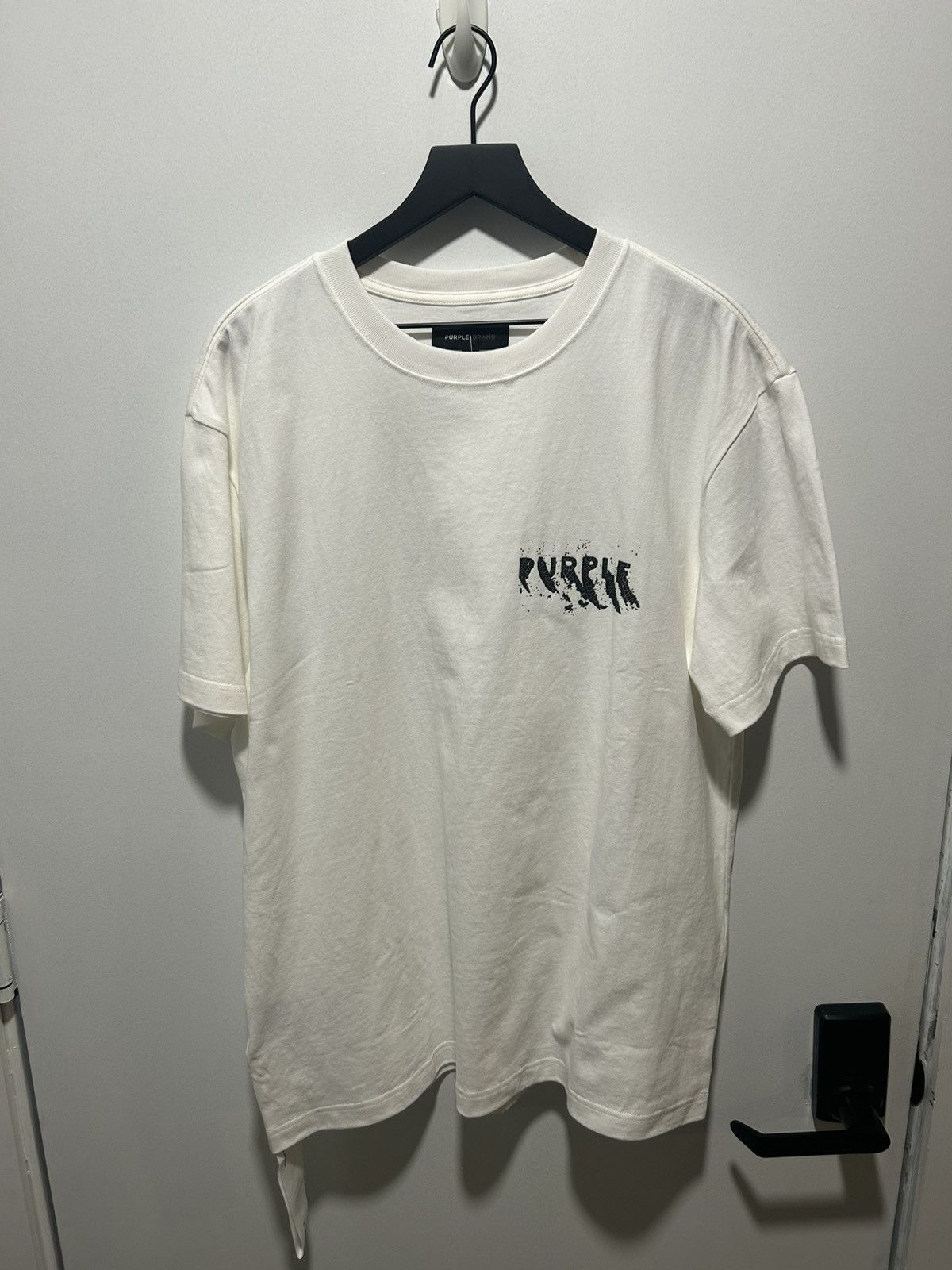 Purple Brand Purple Brand Painted Wordmark Tee Size US L / EU 52-54 / 3 - 1 Thumbnail