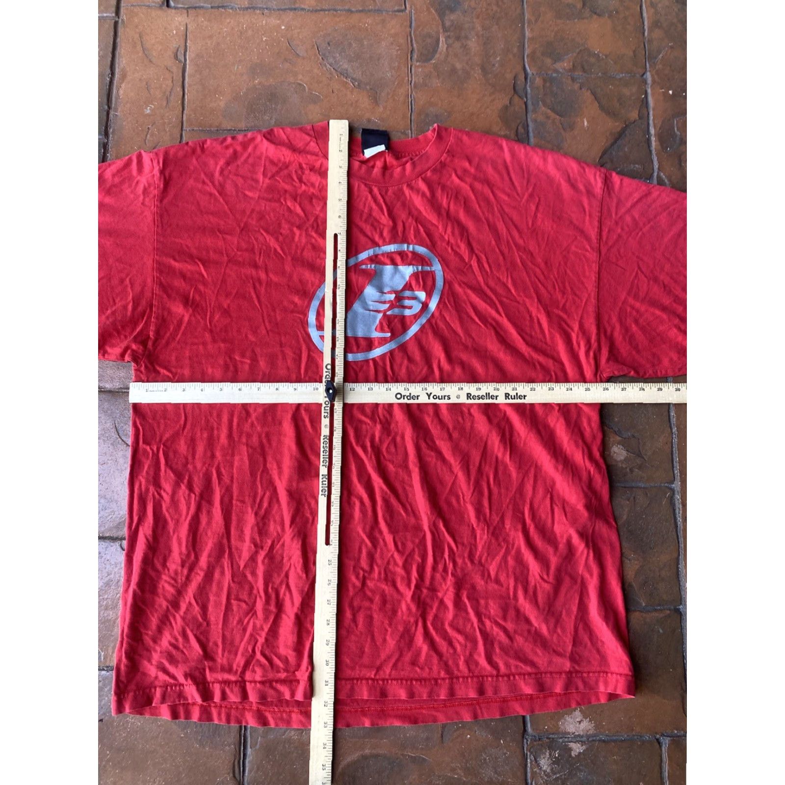 Reebok VINTAGE Reebok T-Shirt Mens 3XL Red Logo NBA Allen Iverson I3 Basketba 90s 00s Size US XXL / EU 58 / 5 - 7 Thumbnail