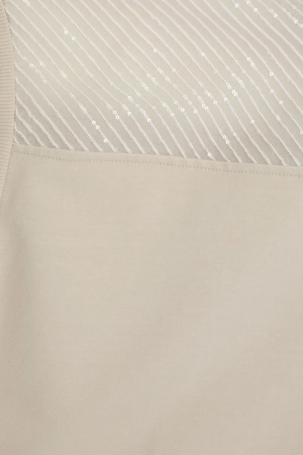 Brunello Cucinelli o1y0825 Hooded Sweatshirt in Beige Size XS / US 0-2 / IT 36-38 - 4 Thumbnail