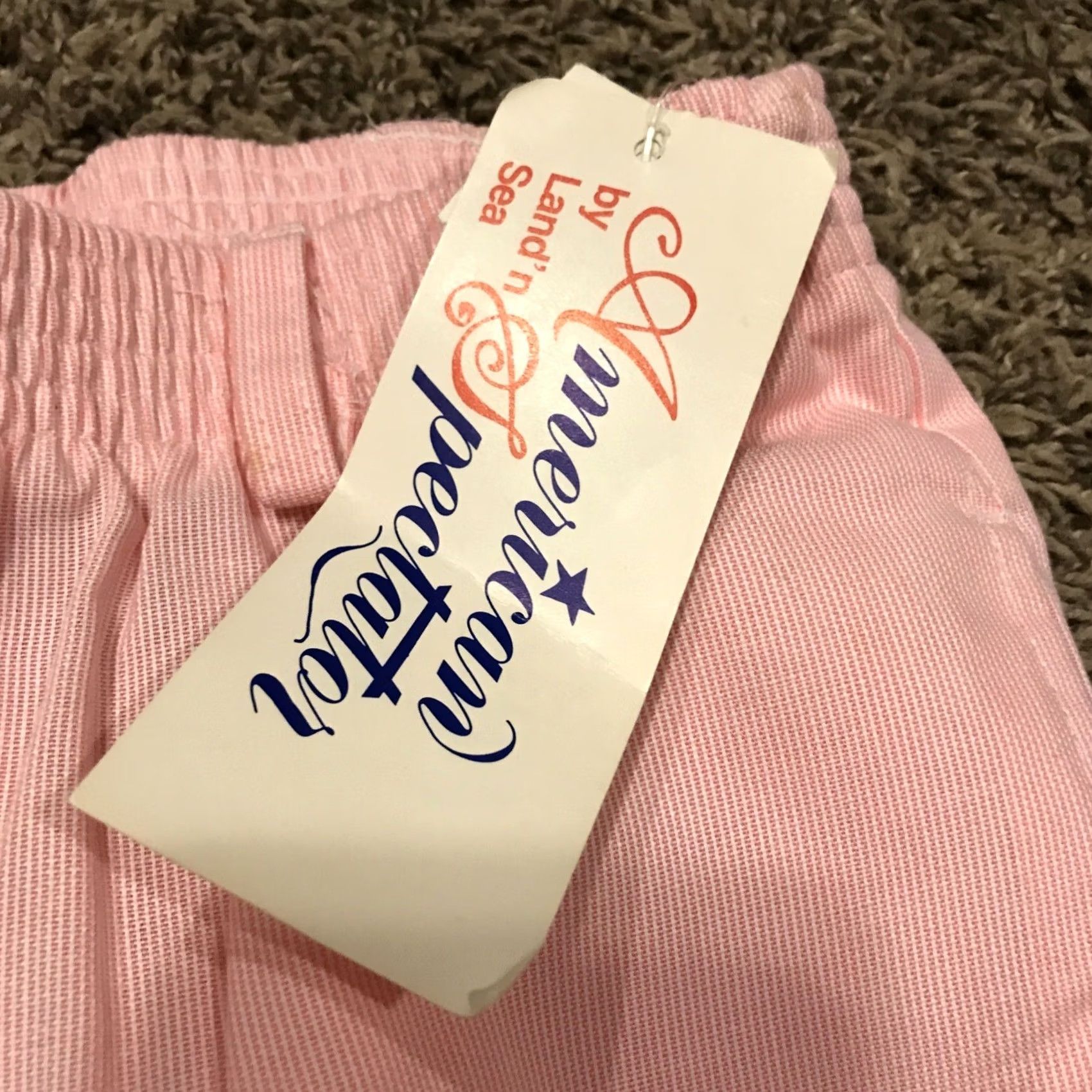 Vintage VINTAGE American Spectator Pants Womens 10P Pink 1990s Secretary/Geek Nylon Polyester Look Mens Womens Girls Size 32" / US 10 / IT 46 - 3 Thumbnail