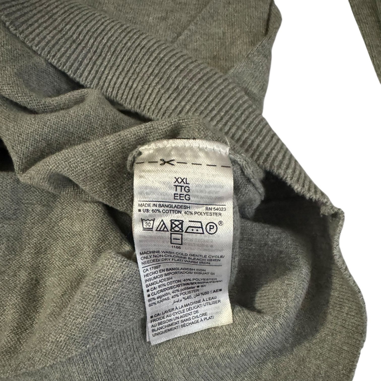 Old Navy Old Navy Gray XXL Pullover Sweater Long Sleeve Crew Neck Size US XL / EU 56 / 4 - 3 Thumbnail