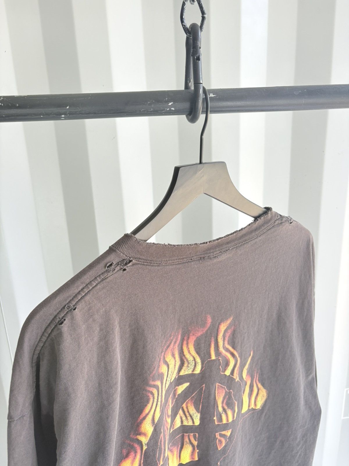 Band Tees Vintage Anarchy Faded Distressed Shirt GRUNGE Band Size US XL / EU 56 / 4 - 8 Thumbnail