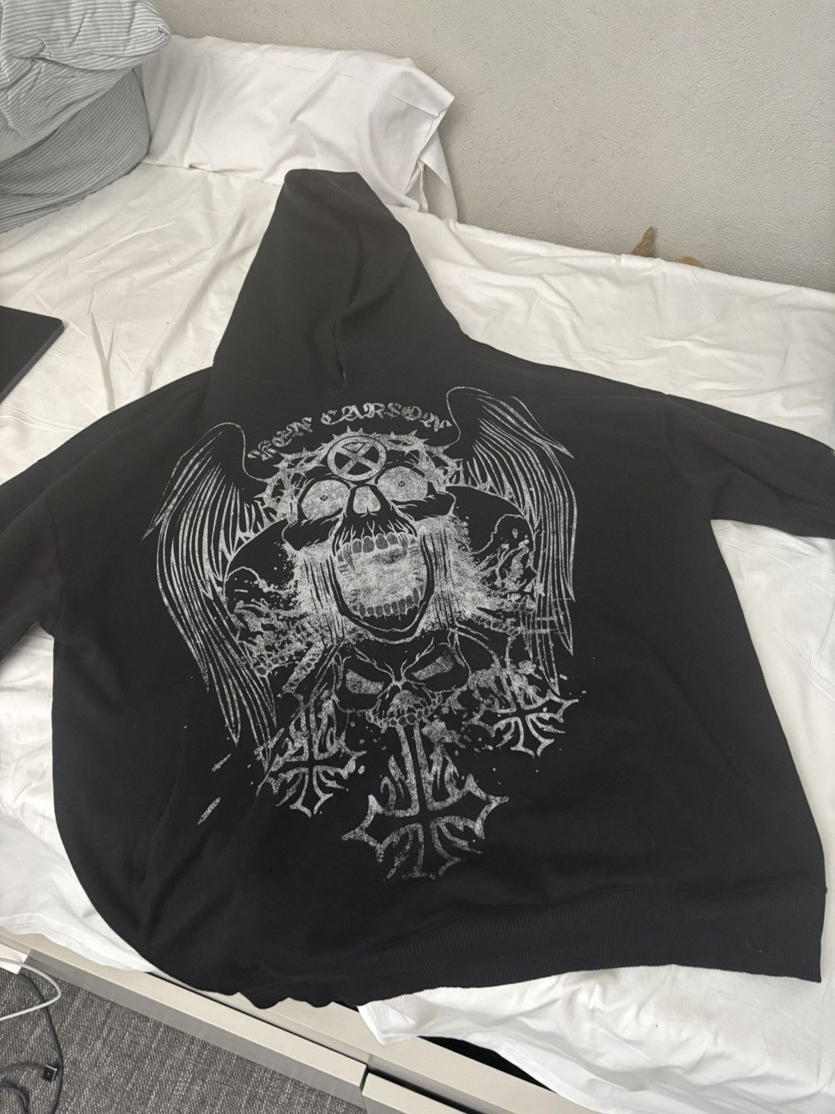 Destroy Lonely × Ken Carson × Playboi Carti KEN CARSON Europe 2023 Tour HOODIE Size US XL / EU 56 / 4 - 5 Thumbnail