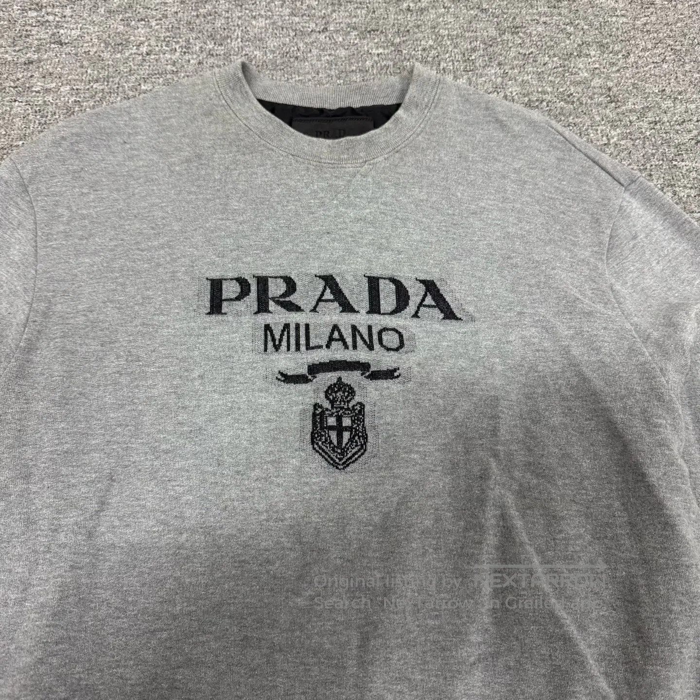Prada Prada Logo: Round-necked hoodie| Size US S / EU 44-46 / 1 - 4 Thumbnail