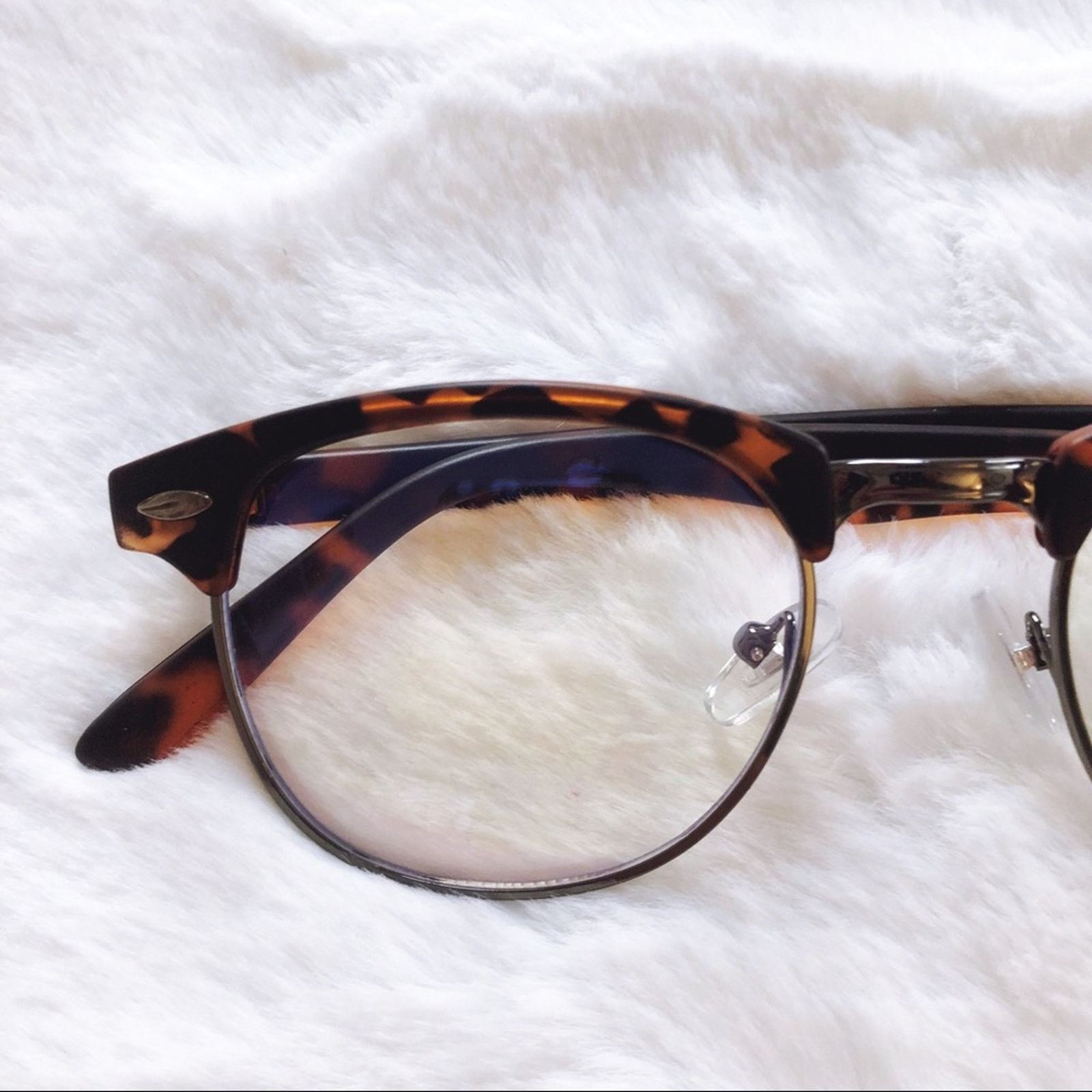Other Vicky Tortoise Brown Blue Light Computer Glasses Size ONE SIZE - 2 Thumbnail