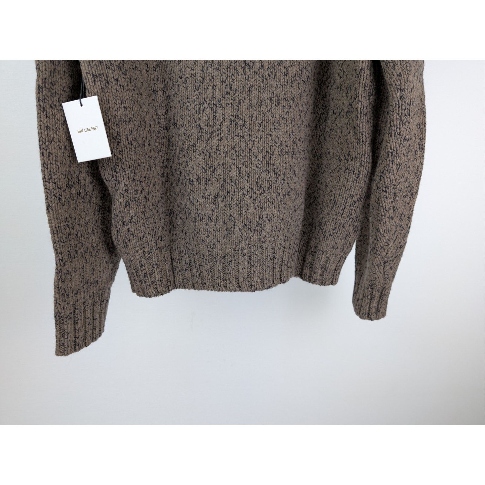 Aime Leon Dore o1rshd1 Marled Turtleneck sweatshirt sweater in Laurel Oak Size US L / EU 52-54 / 3 - 12 Thumbnail