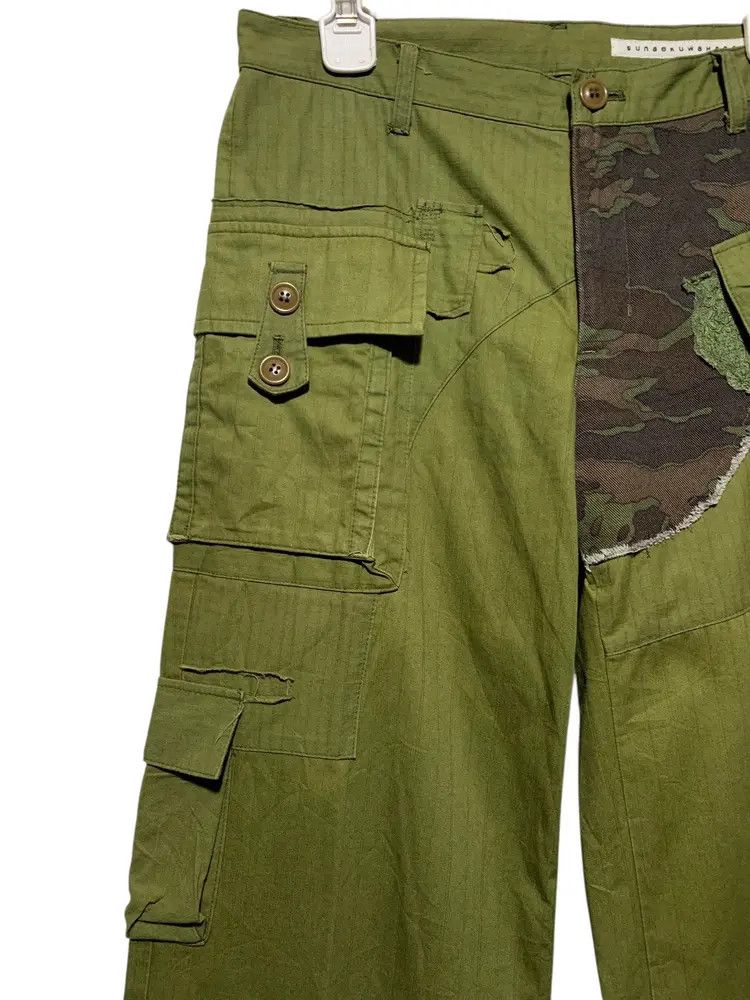 Issey Miyake Sunao Kuwahara reconstructed wide leg cargo pants by issey Size US 30 / EU 46 - 3 Thumbnail