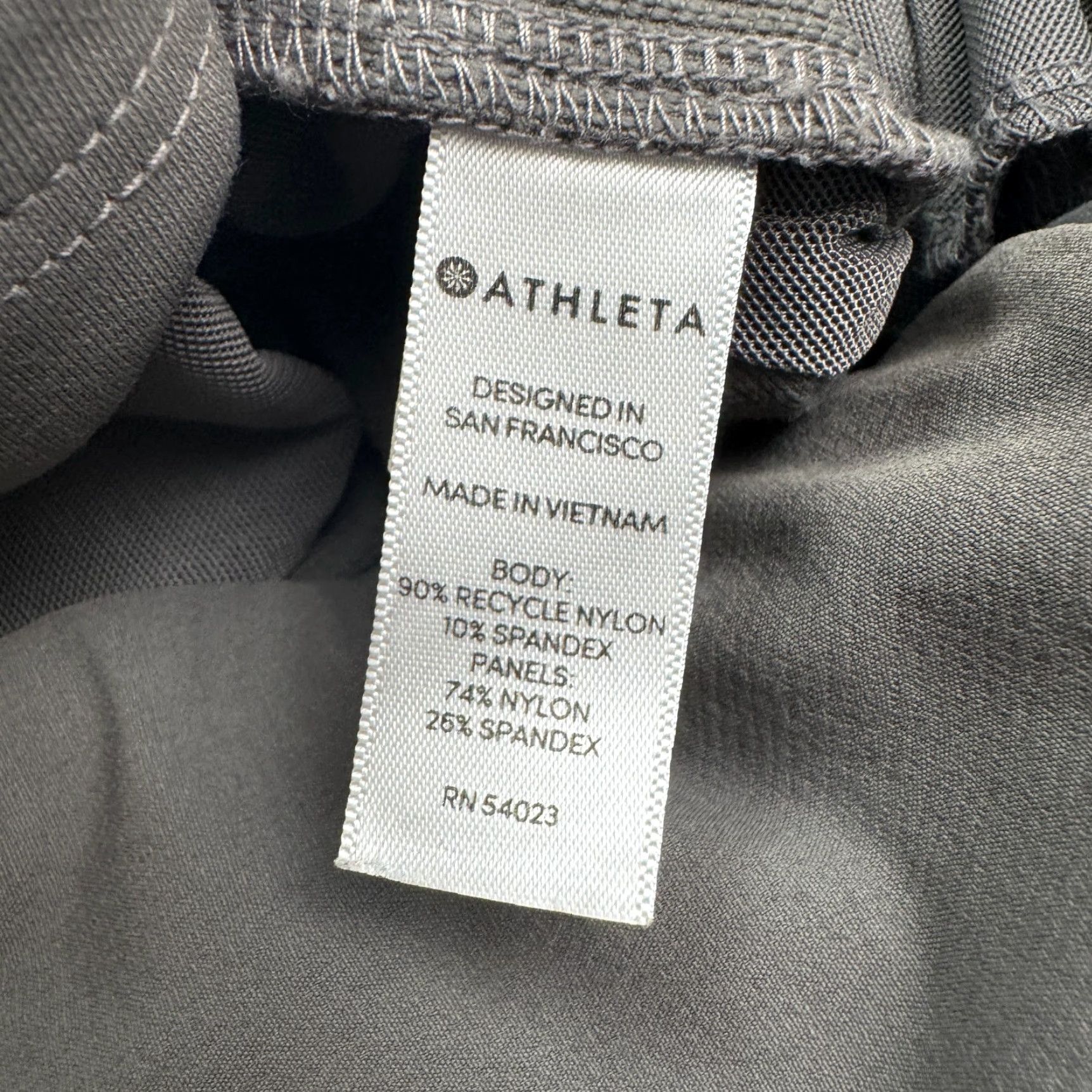 Athleta Athleta Pants 8 Gray Headlands Tights Hybrid Compression Active High Rise Womens Size 30" / US 8 / IT 44 - 7 Thumbnail