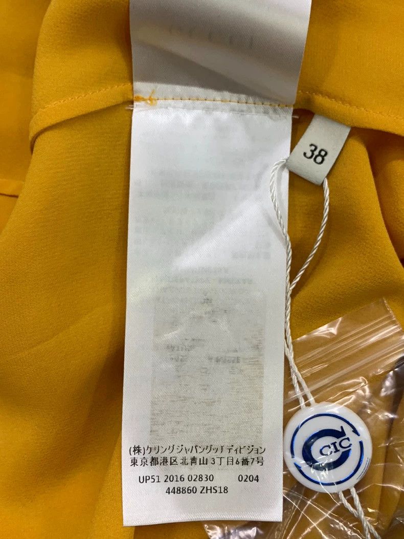 Gucci Gucci Yellow and red silk shirt Size XS / US 0-2 / IT 36-38 - 6 Thumbnail