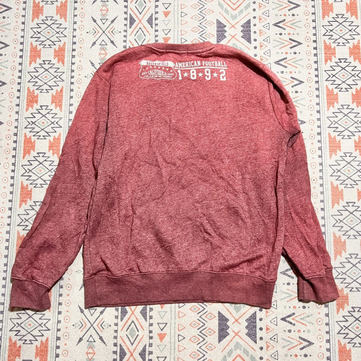 Other American Football College Thrashed Sweatshirt Size US L / EU 52-54 / 3 - 8 Thumbnail