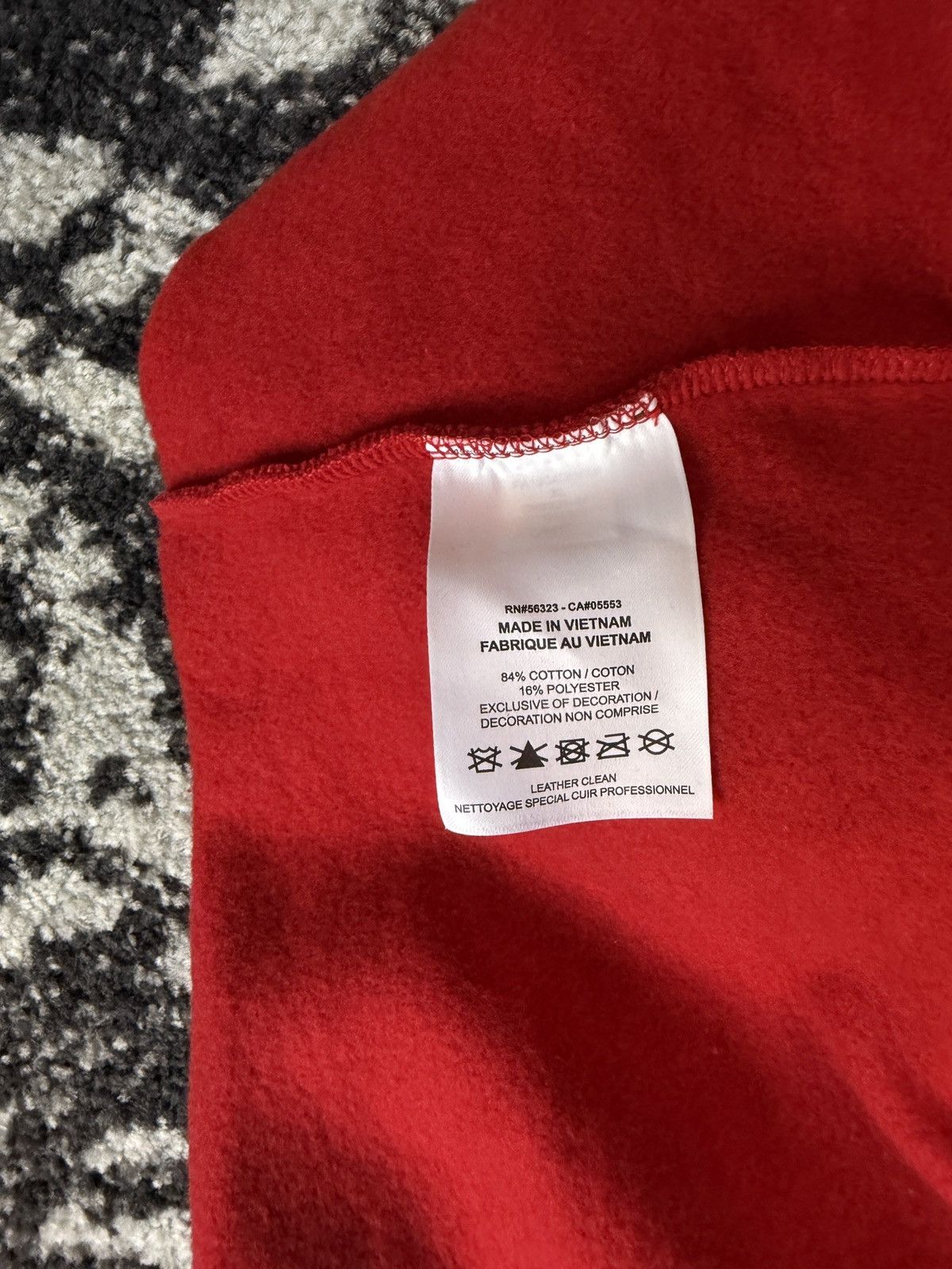Nike × Supreme Nike x Supreme Hooded Sweatshirt — Red/Yellow/Green (FW19) Size US XL / EU 56 / 4 - 6 Thumbnail
