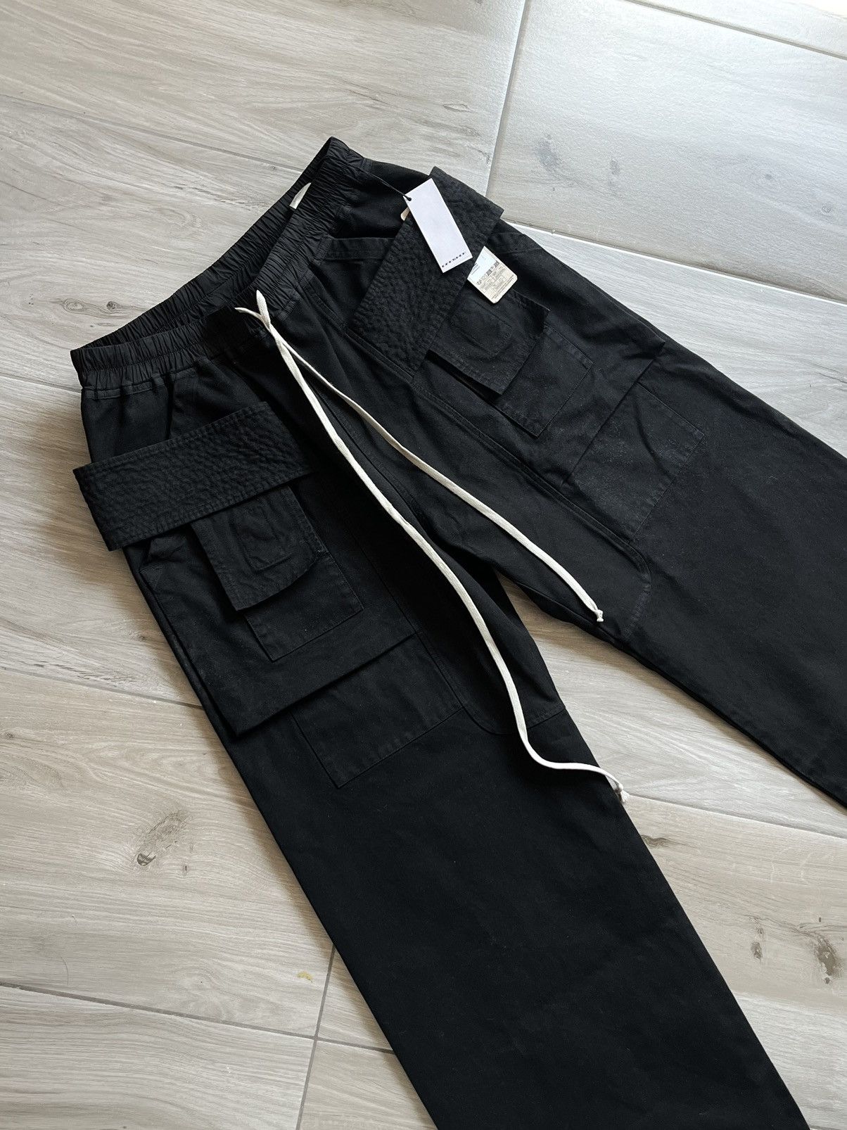 Rick Owens Drkshdw rick owens creatch cargo wide Size US 38 / EU 54 - 2 Thumbnail