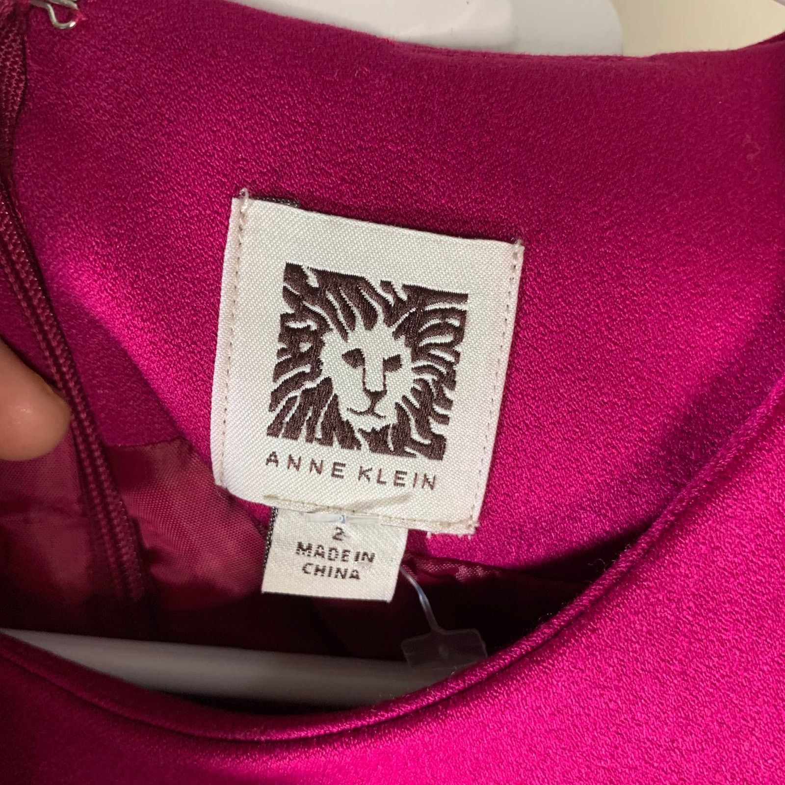 Anne Klein Anne Klein Women's Pink Dress + Vest Size 2 Size XS / US 0-2 / IT 36-38 - 2 Thumbnail