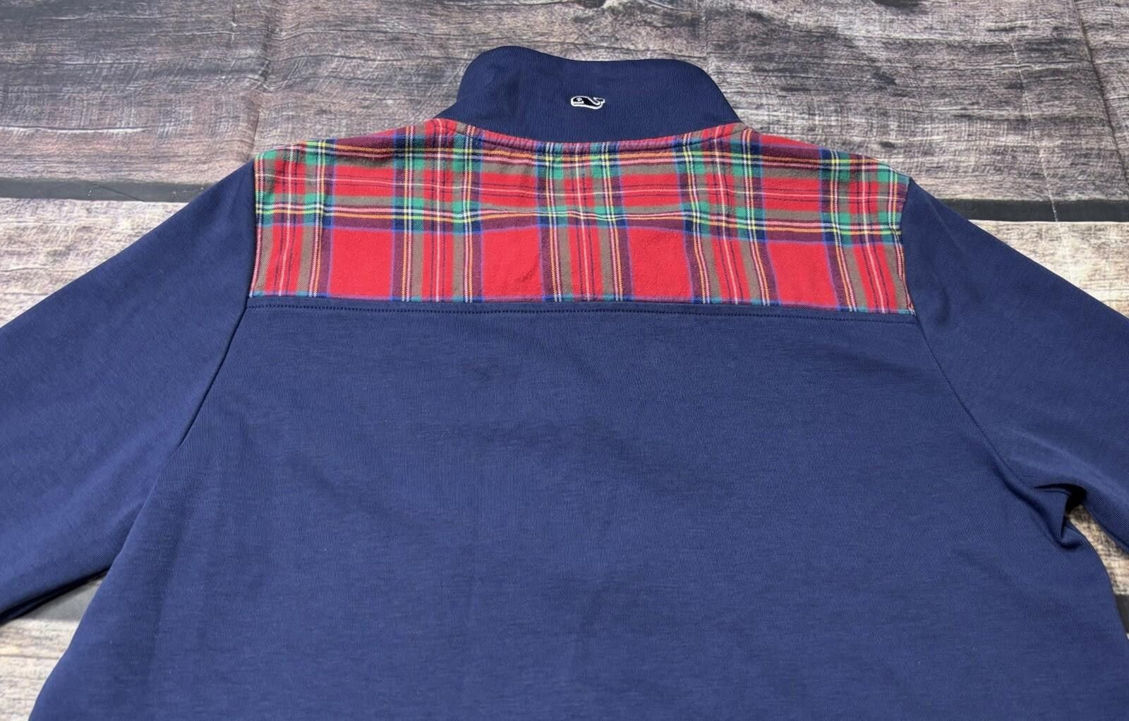 Vineyard Vines Vineyard Vines Sweater Men's Medium 1/4 Zip Pullover Pockets Size US M / EU 48-50 / 2 - 8 Thumbnail