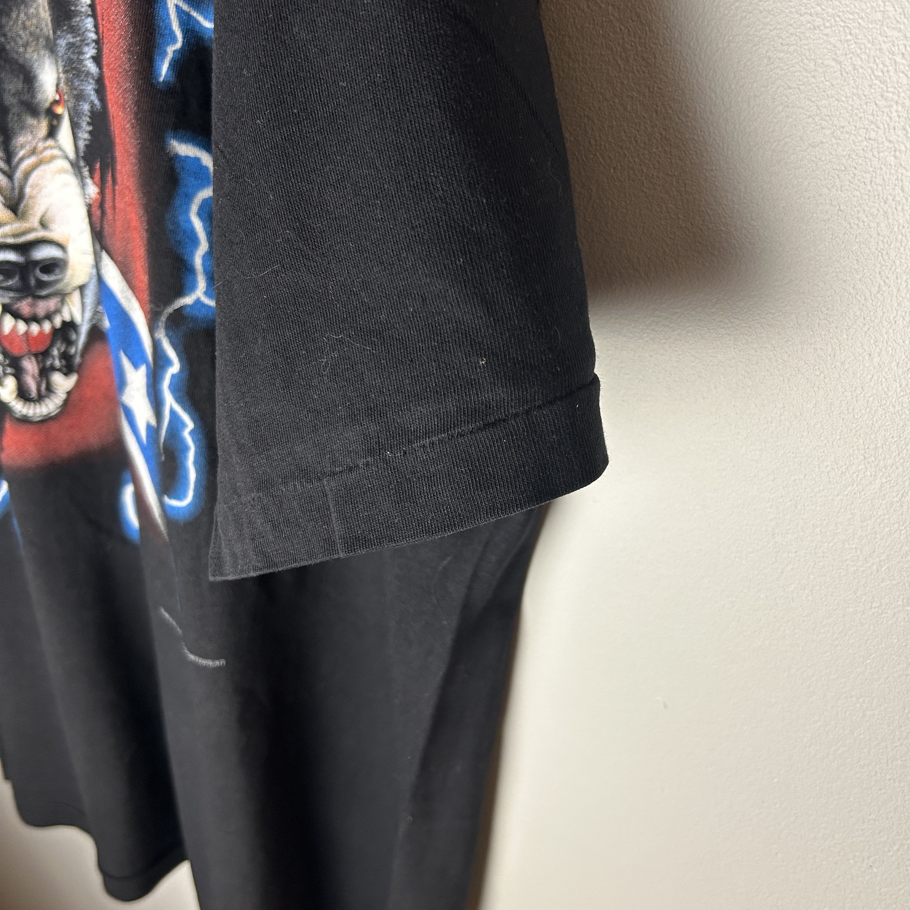 Vintage Vintage USA Thunder Wolf T-shirt Size US XXL / EU 58 / 5 - 6 Thumbnail