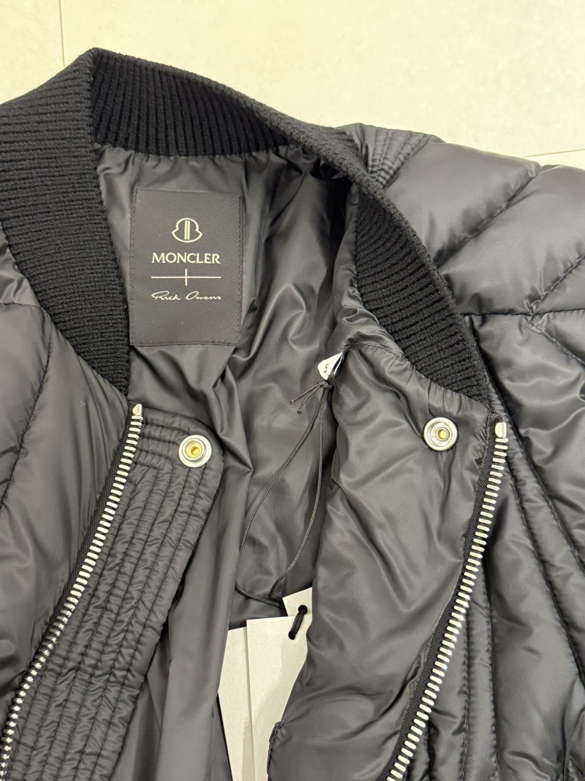 Moncler × Rick Owens Moncler x Rick Owens Geocamo Flight Down Bomber Jacket 25SS Size US L / EU 52-54 / 3 - 4 Thumbnail