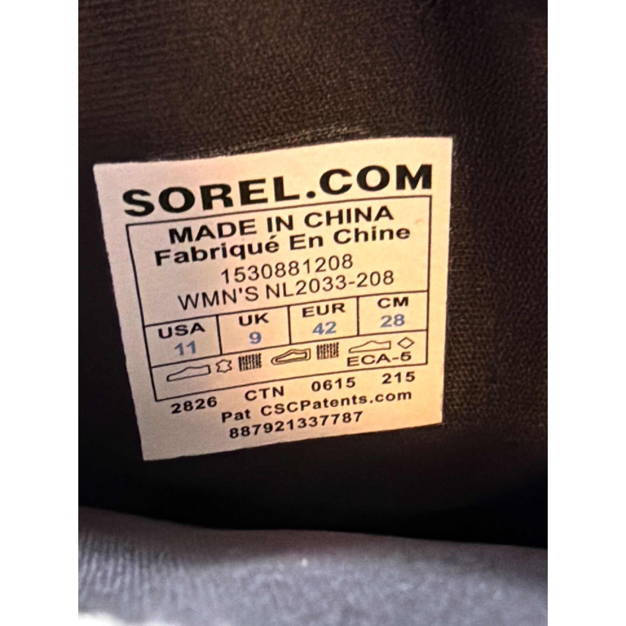 SOREL NWT Sorel W's 11 Conquest Carly Tall Waterproof Winter Boots Size US 11 / IT 41 - 6 Thumbnail