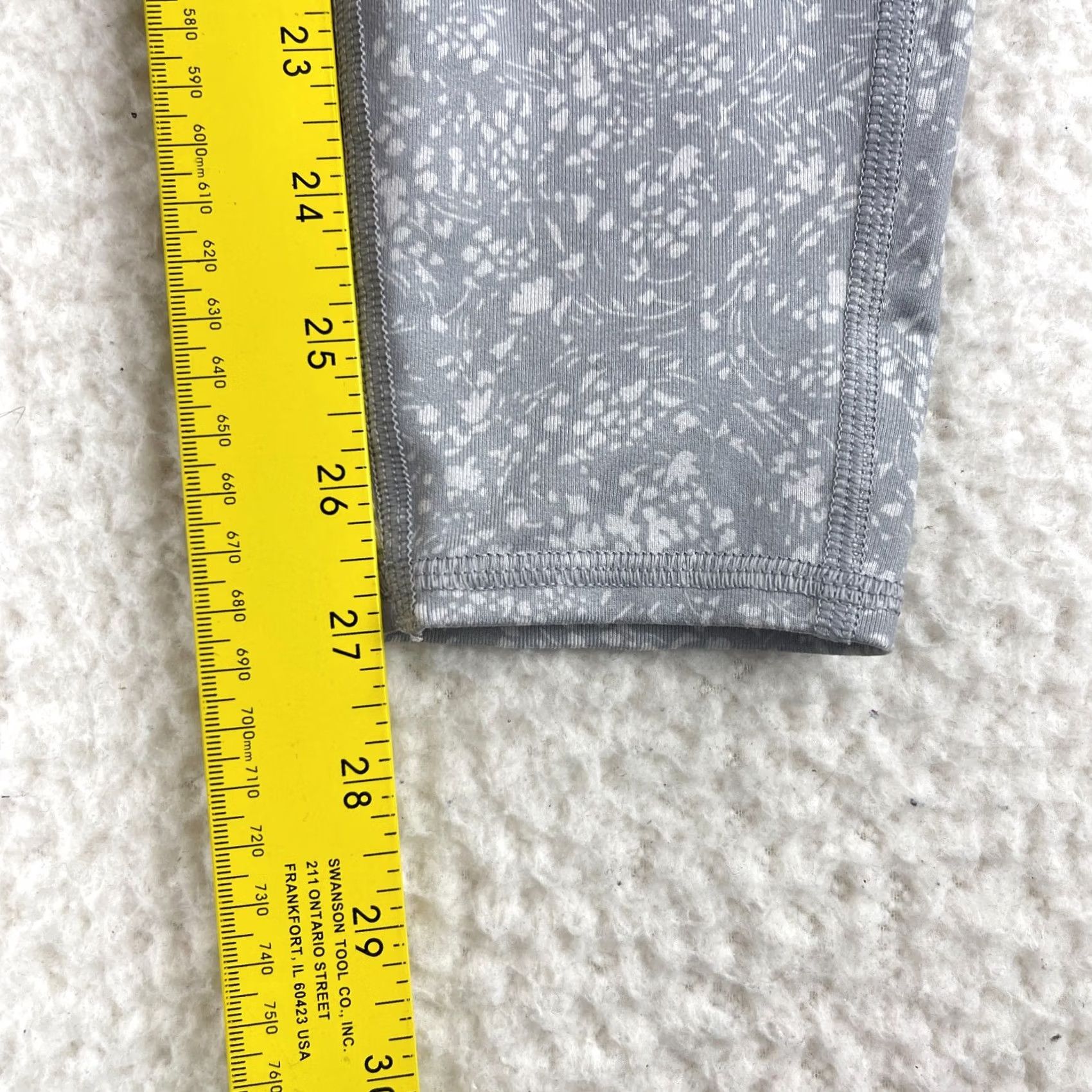 Athleta Athleta Gray Full Length Ankle Leggings Womens Stretch Yoga Small Size 28" / US 6 / IT 42 - 7 Thumbnail