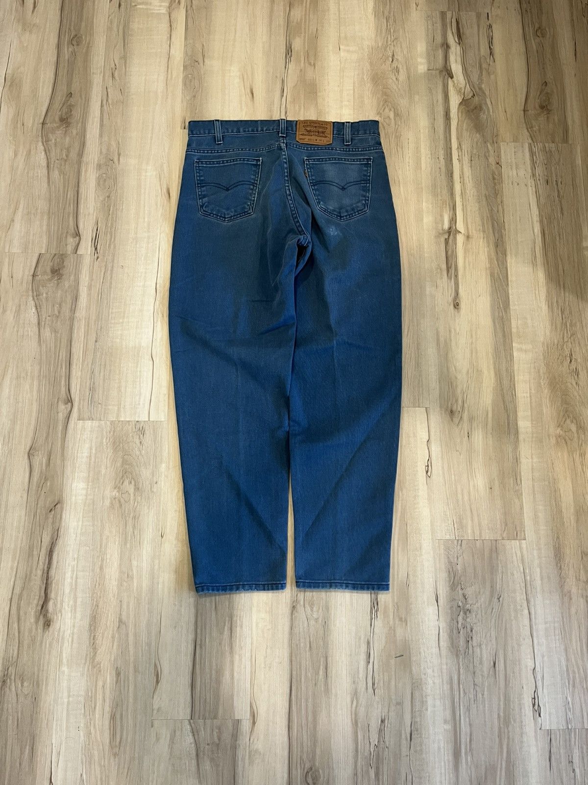 Levi's × Vintage Vintage Levi’s 550 orange tab jeans Size US 33 - 2 Thumbnail