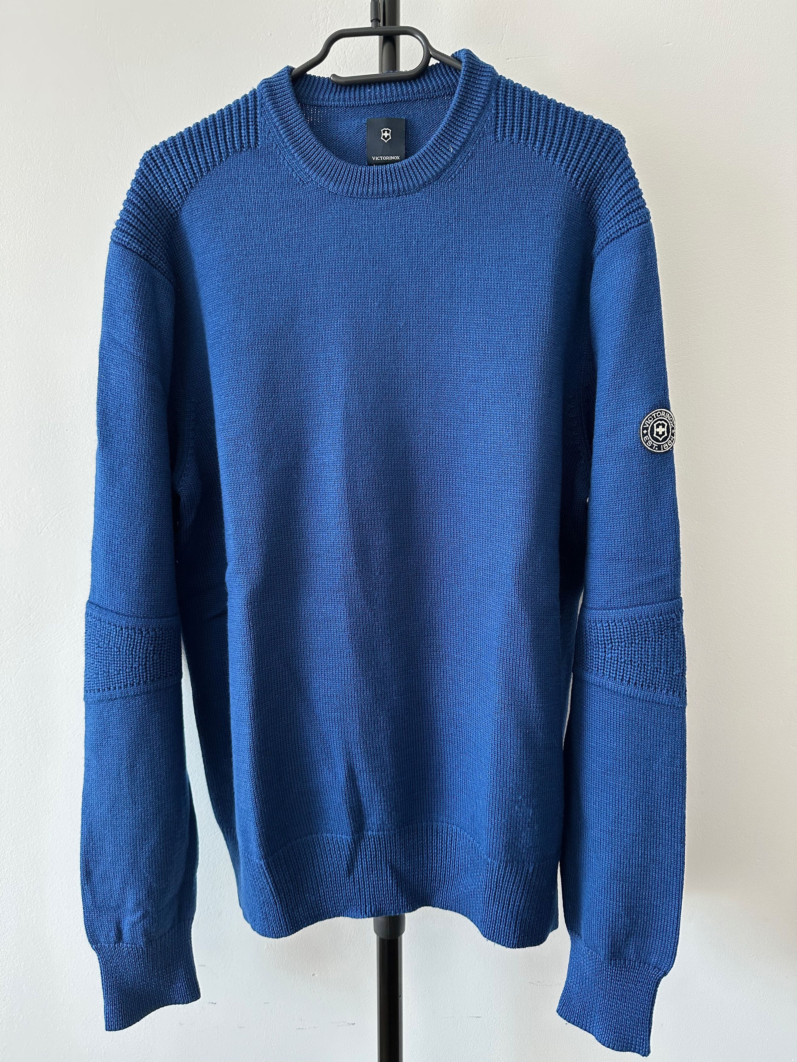 Victorinox Victorinox 100% Wool Sweater Jumper crew neck knit XL Size US XL / EU 56 / 4 - 2 Thumbnail