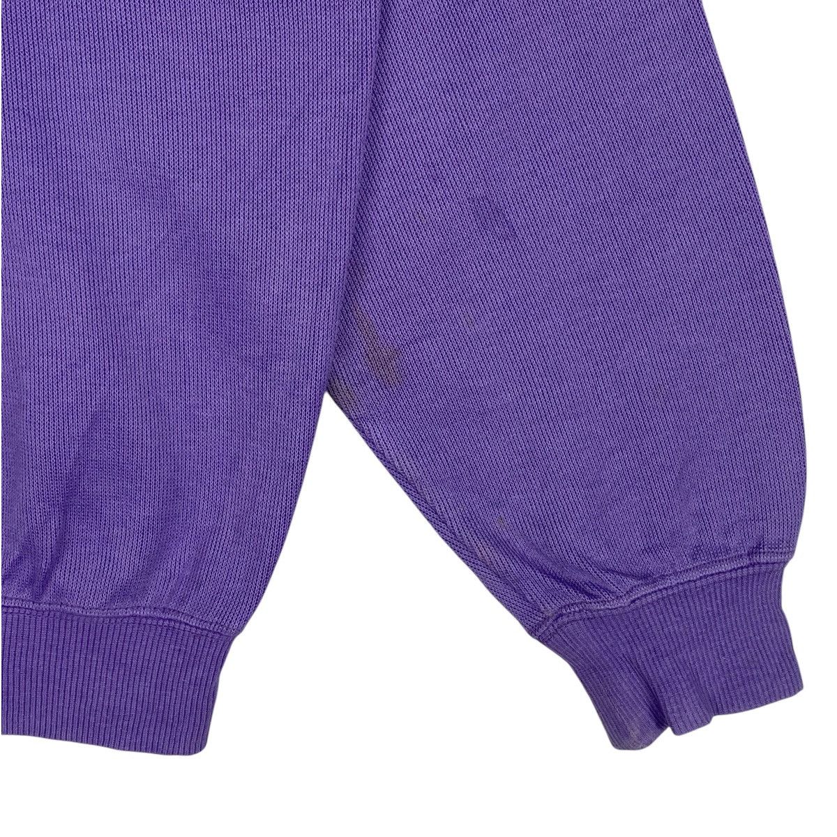 Kenzo × Vintage Vintage Kenzo Embroidered Crewneck Sweatshirt Purple Size L / US 10 / IT 46 - 10 Thumbnail