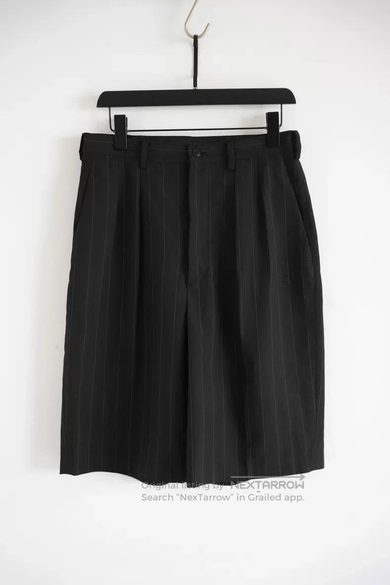 Yohji Yamamoto Yohji Yamamoto size 2 17 SS striped wide leg shorts Size US 28 / EU 44 - 1 Thumbnail