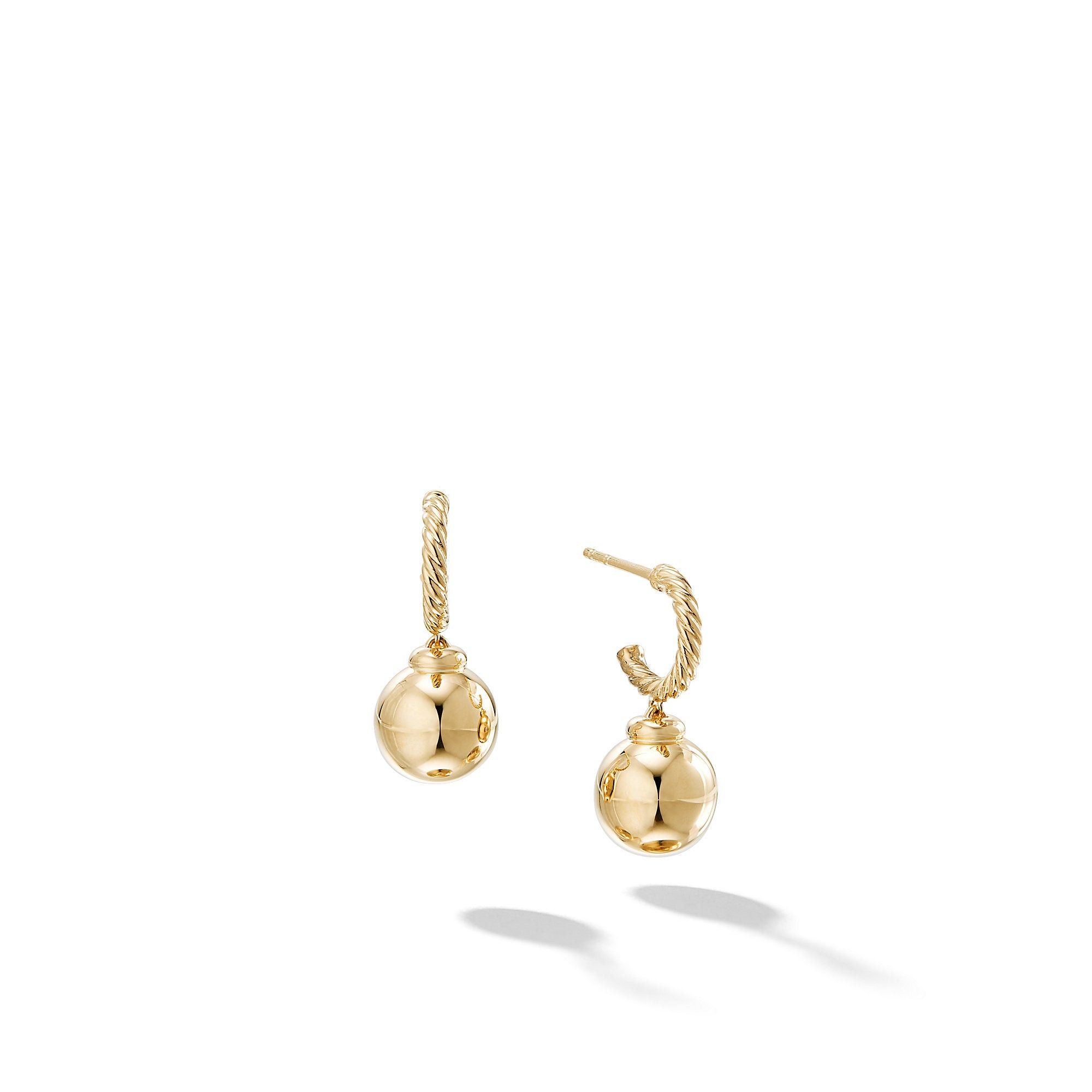 David Yurman o1w1db10325 Earrings in 18K Yellow Gold with Gold Domes Size ONE SIZE - 1 Preview