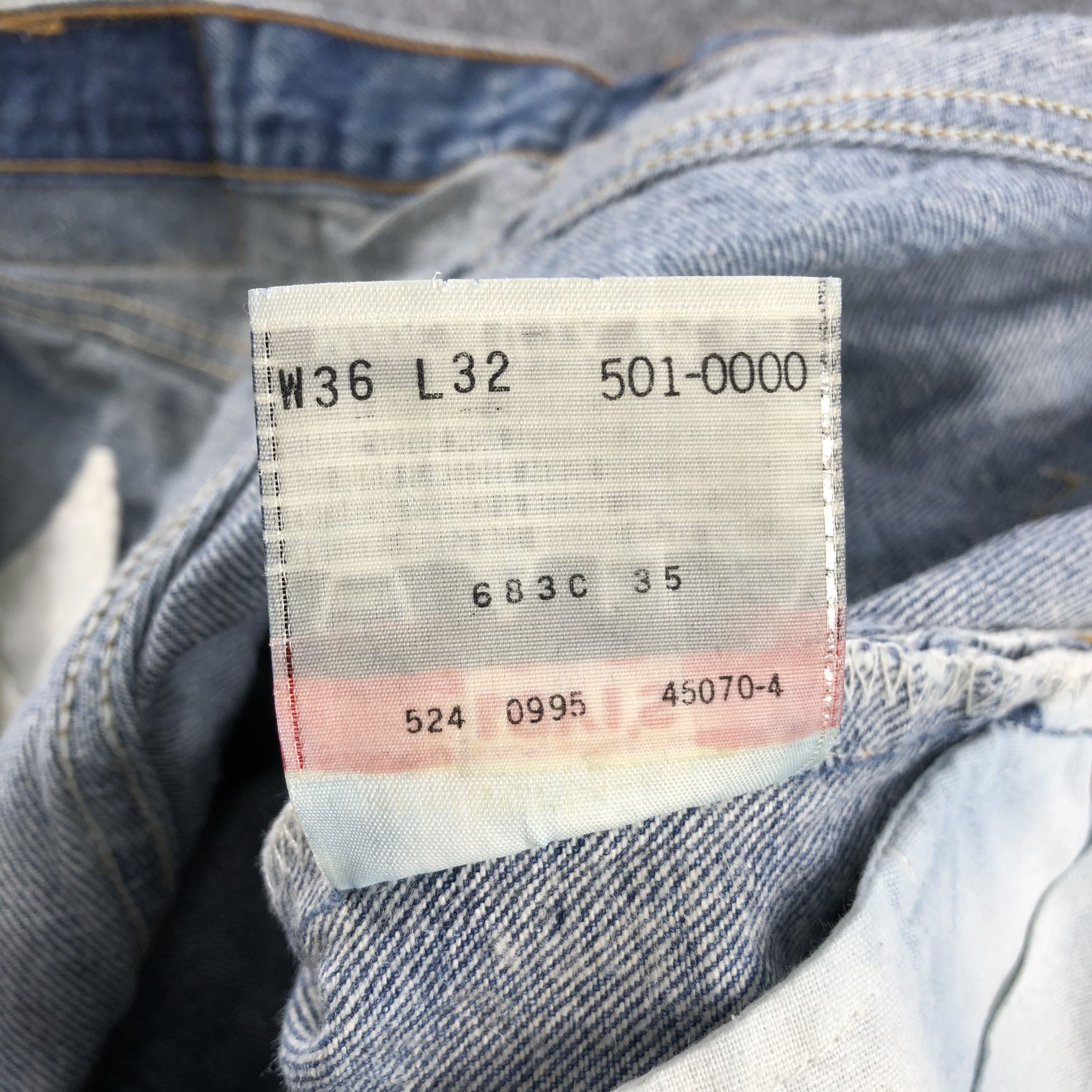 Levi's Jeans Levis 501xx Vintage 90s-JM891 Size US 33 - 10 Thumbnail