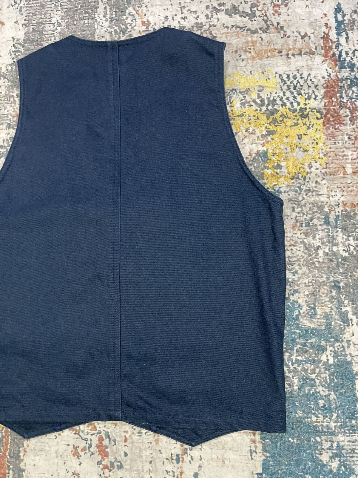 Ben Davis Ben Davis Distressed Solid Work Vest Size US S / EU 44-46 / 1 - 6 Thumbnail