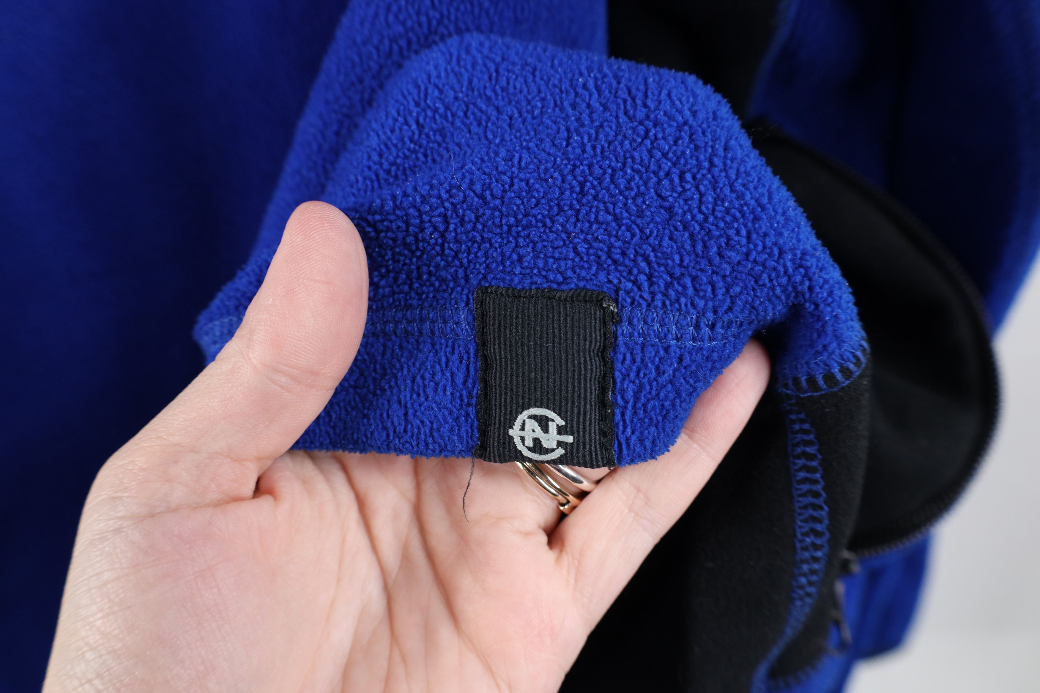 Nautica × Vintage Vintage 90s Nautica Competition Half Zip Fleece Sweater USA Size US L / EU 52-54 / 3 - 11 Thumbnail