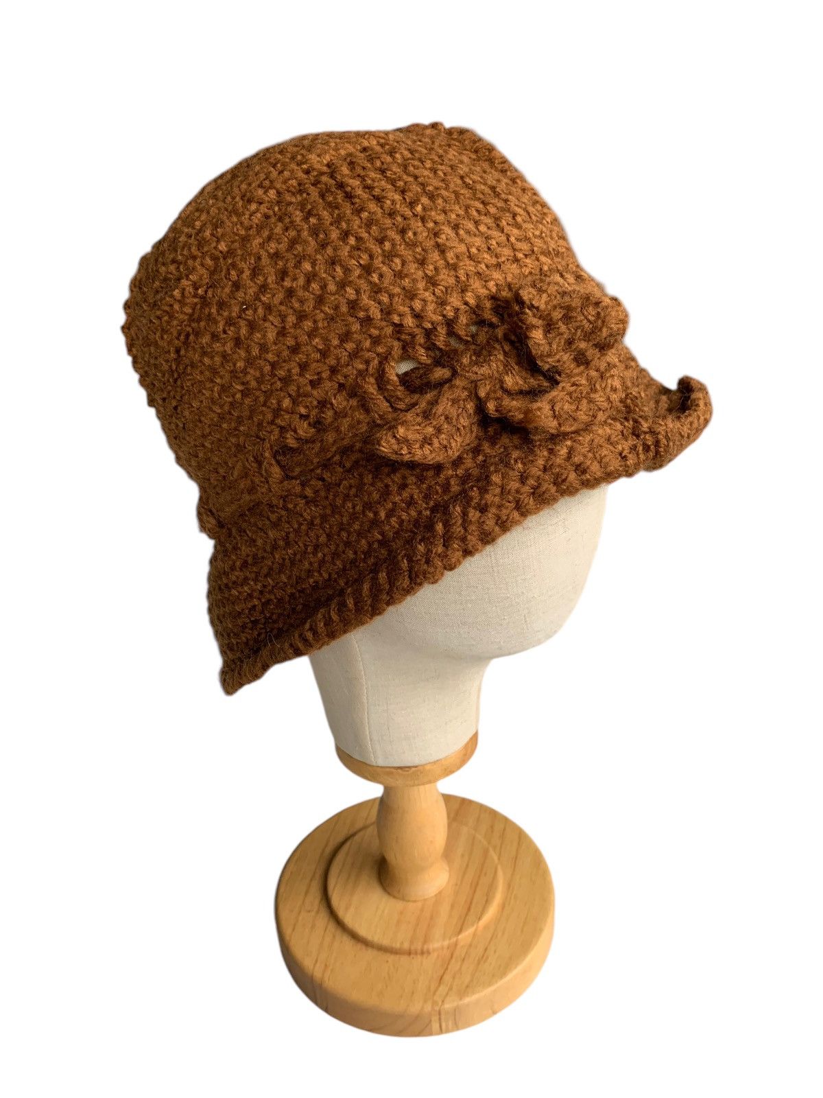 Japanese Brand × Kapital × Vintage Crochet Knitted Rare Bucket Hats Size ONE SIZE - 2 Thumbnail