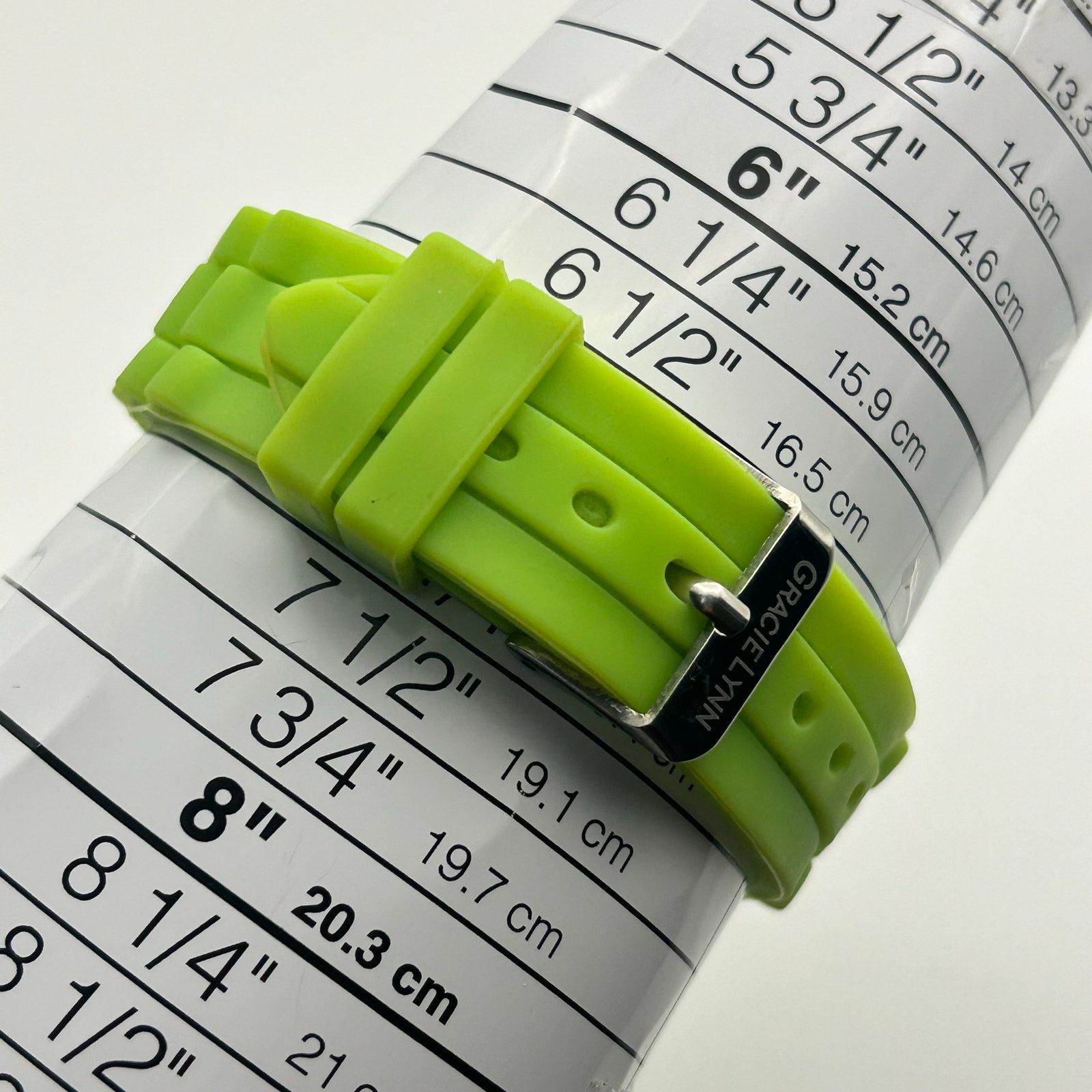 Other Gracie Lynn Green Silicon Band Women’s Fashion Watch Size ONE SIZE - 8 Thumbnail