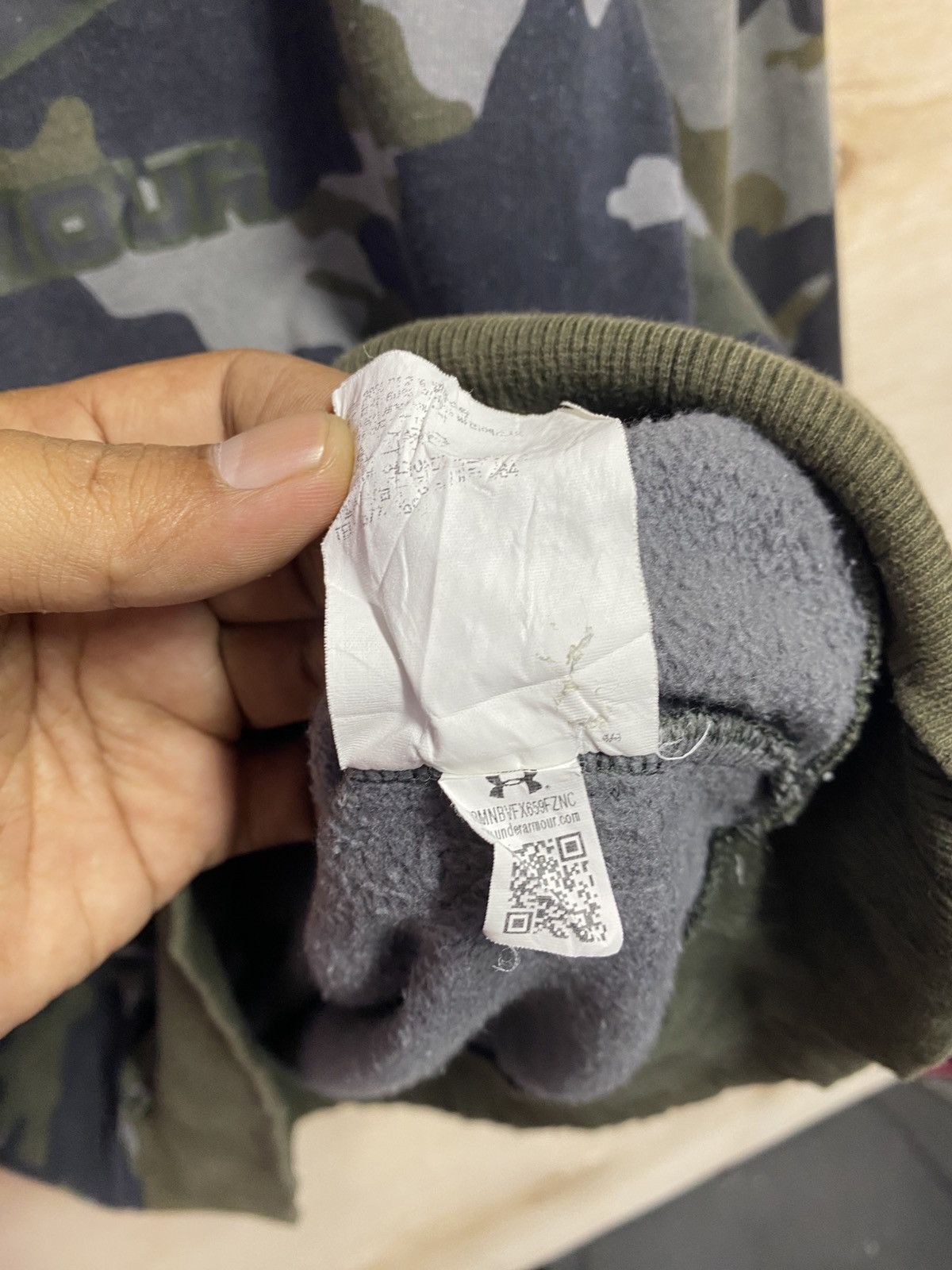 Under Armour Under Armour men's camo hoodie. Size US XL / EU 56 / 4 - 5 Thumbnail