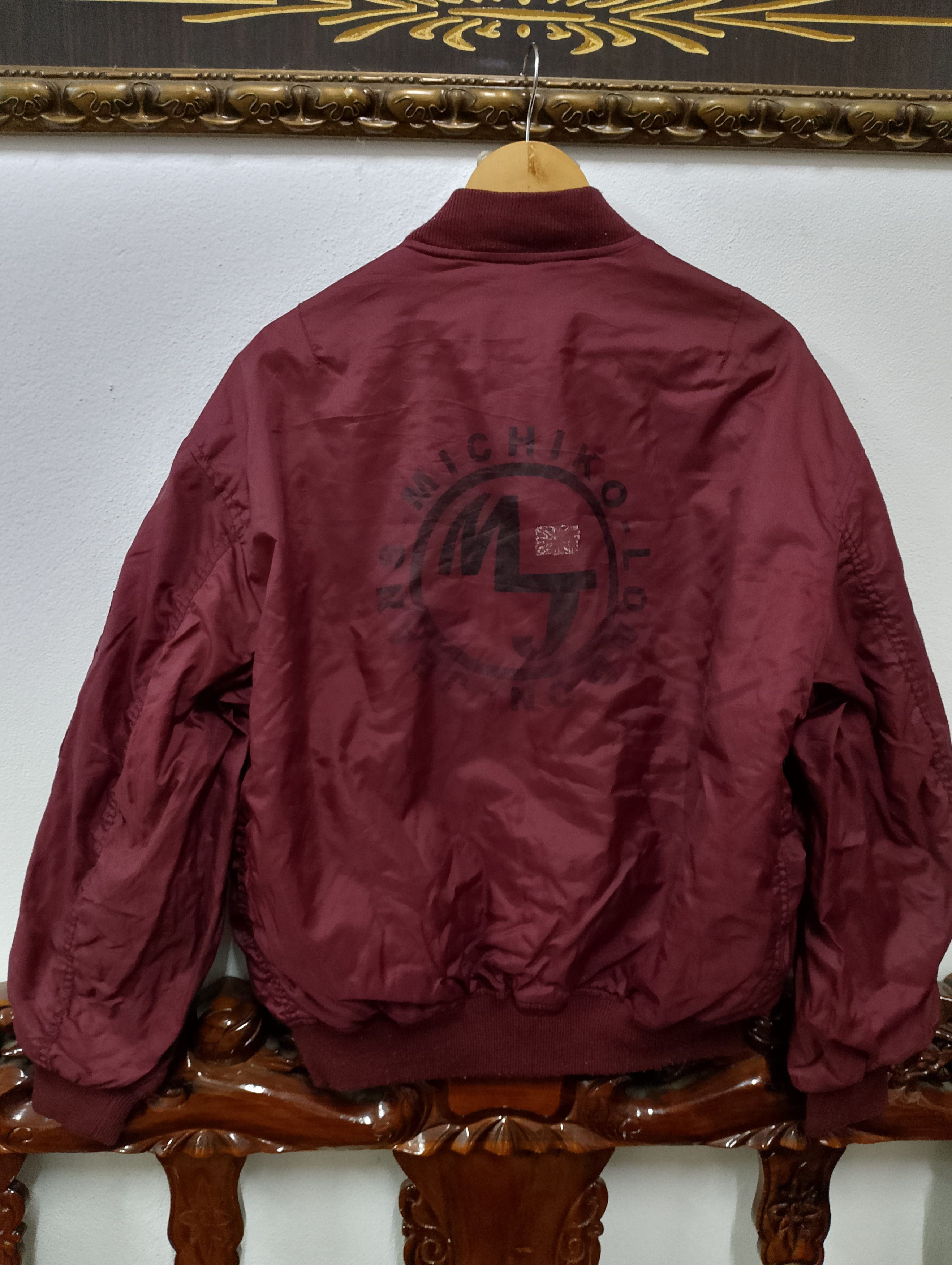 Michiko Koshino London Vintage 90s Michiko London Jeans Bomber Jacket Size US L / EU 52-54 / 3 - 2 Thumbnail