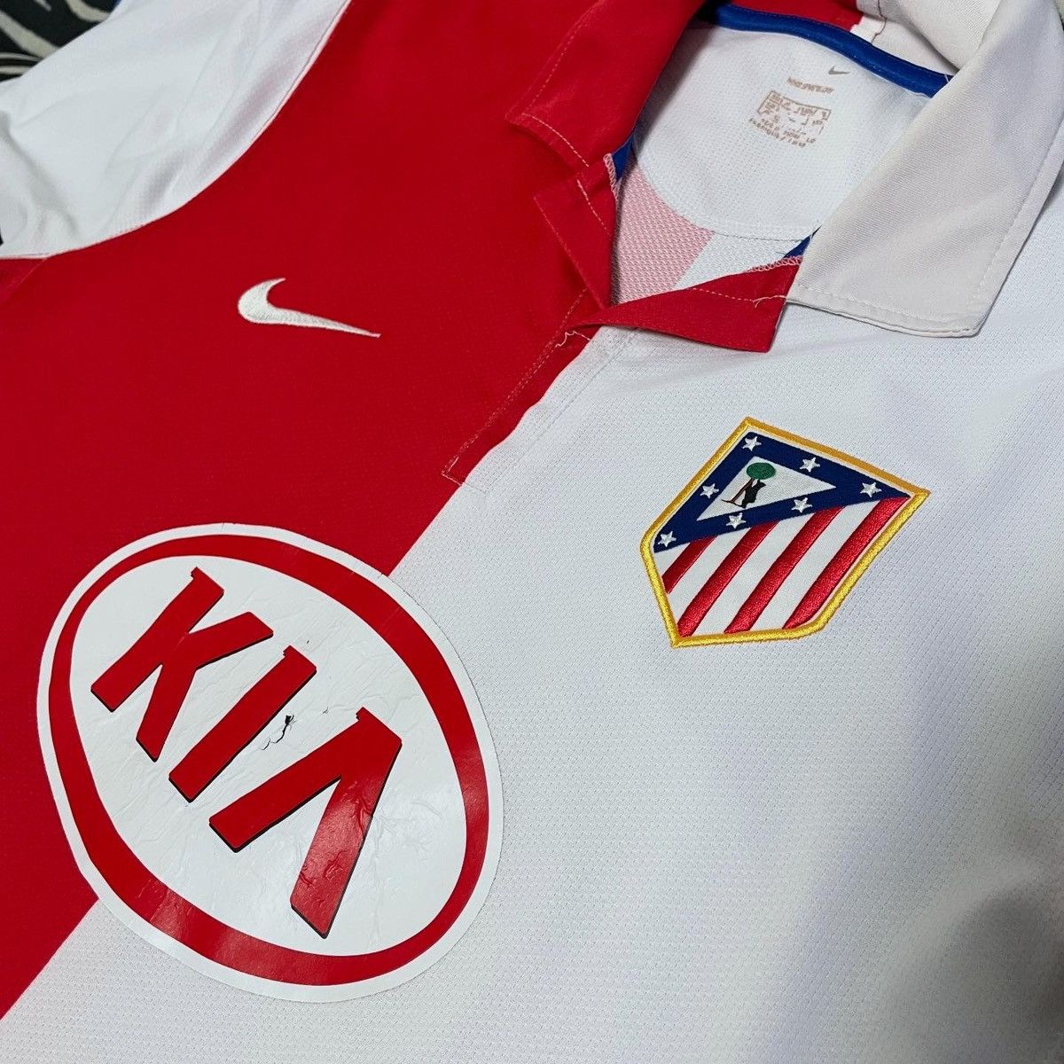 Nike Nike Athletico Madrid 2006 2007 Jersey T-shirt Vintage Size US M / EU 48-50 / 2 - 4 Thumbnail